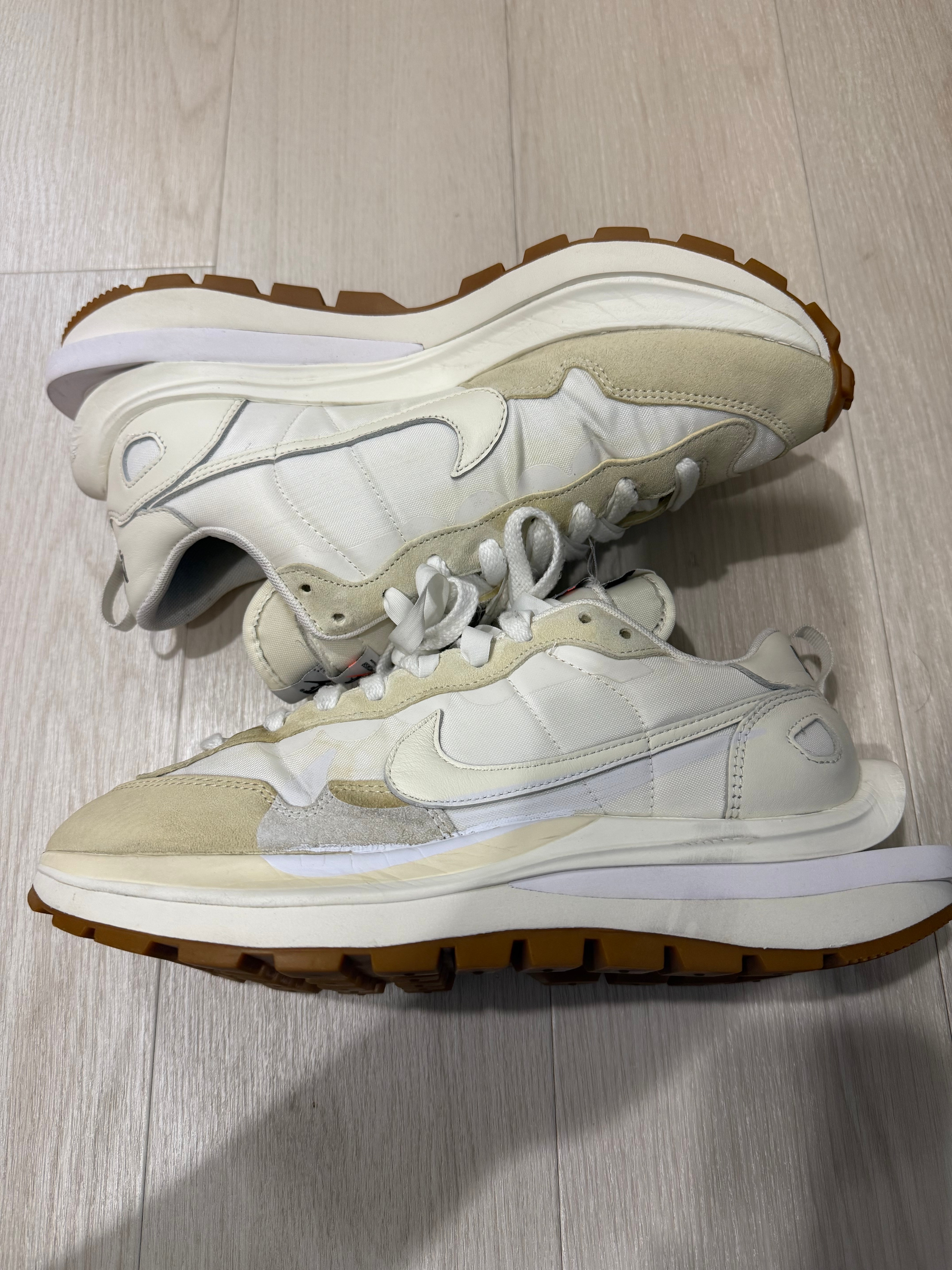 sacai × Nike Vapor Waffle "White Gum"