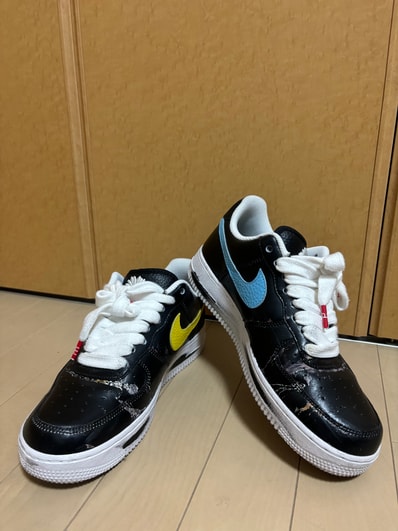 PEACEMINUSONE × Nike Air Force 1 Low '07 Para-Noise 3.0 "Black and Multi-Color" / G-DRAGON