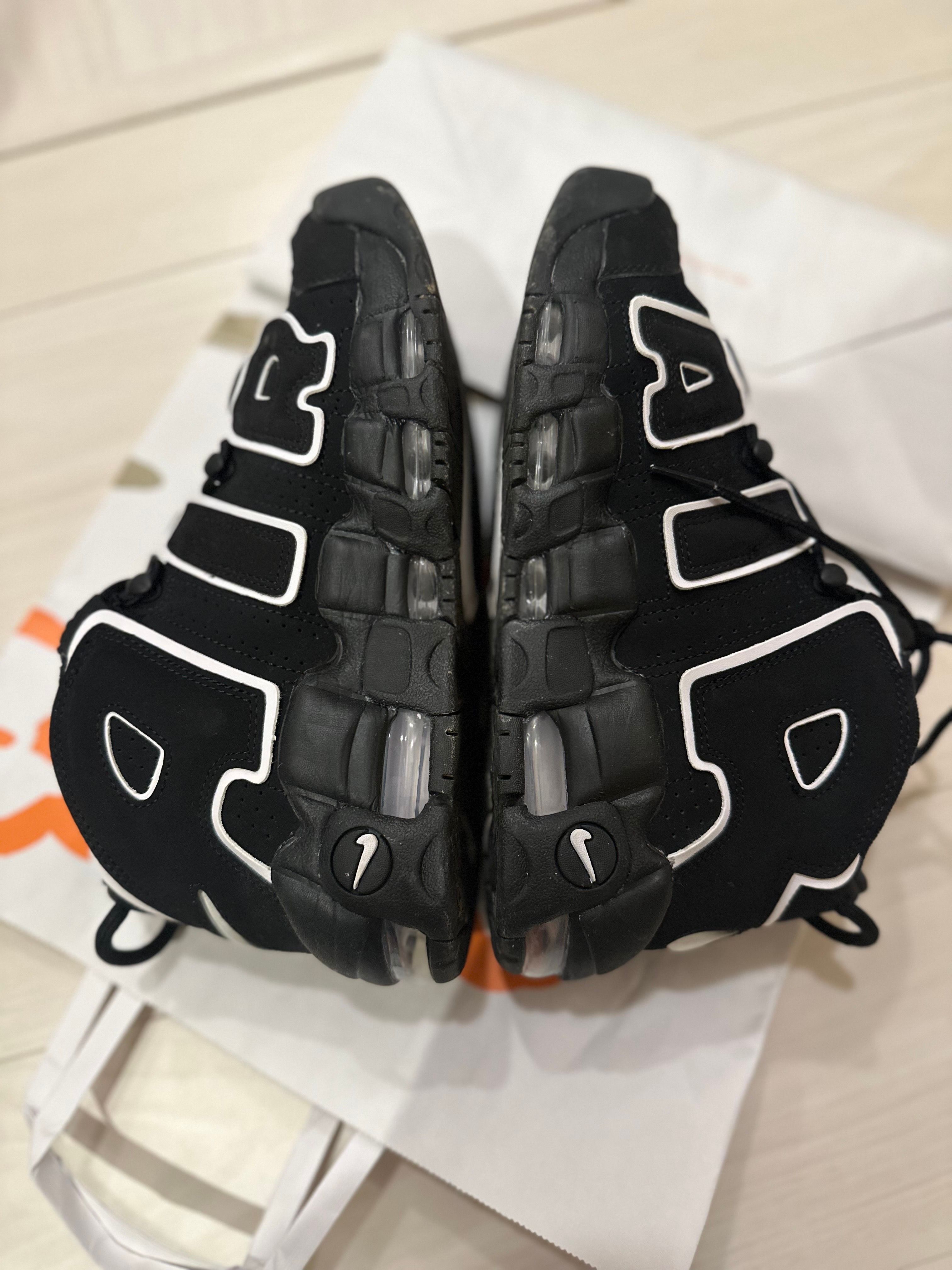 Nike Air More Uptempo "Black/White"(2020)