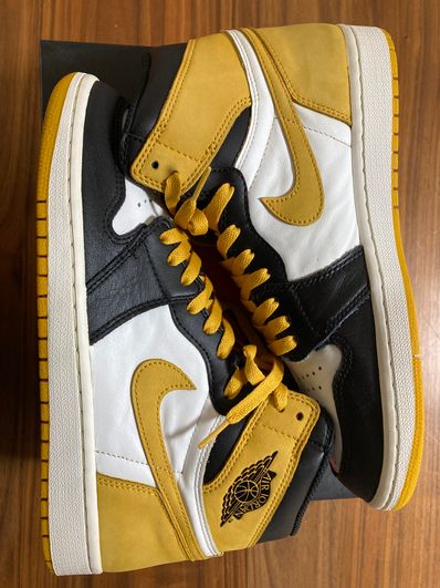 Nike Air Jordan 1 Retro High OG "Black Toe/Yellow Ochre"