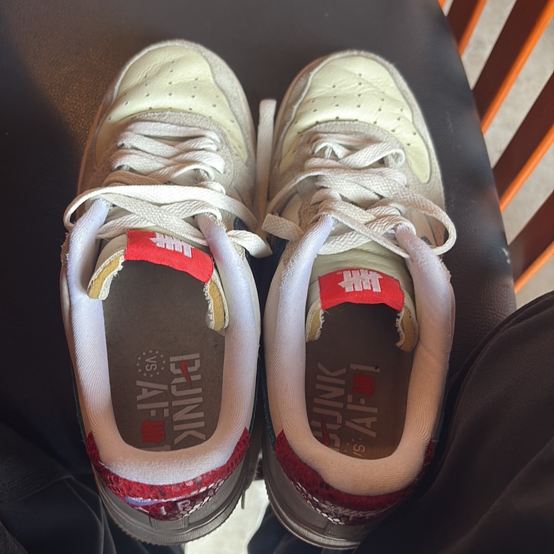 UNDEFEATED × Nike Air Force 1 Low "White"