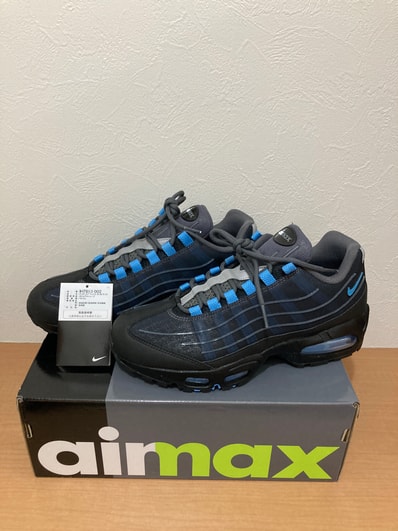 Nike Air Max 95 Big Bubble Tech "Black/University Blue"