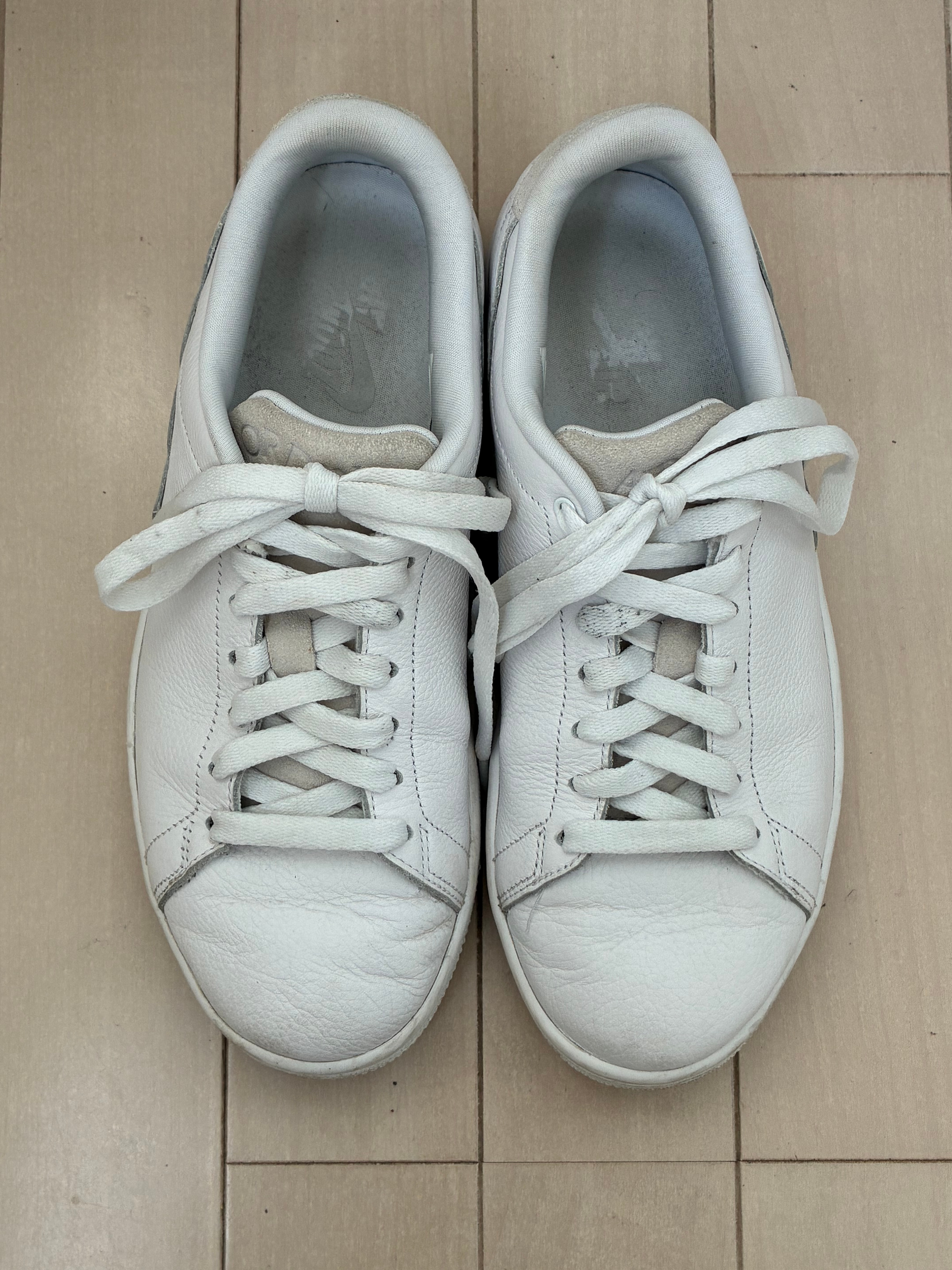 Nike Air Jordan 1 Low Centre Court "White On White"