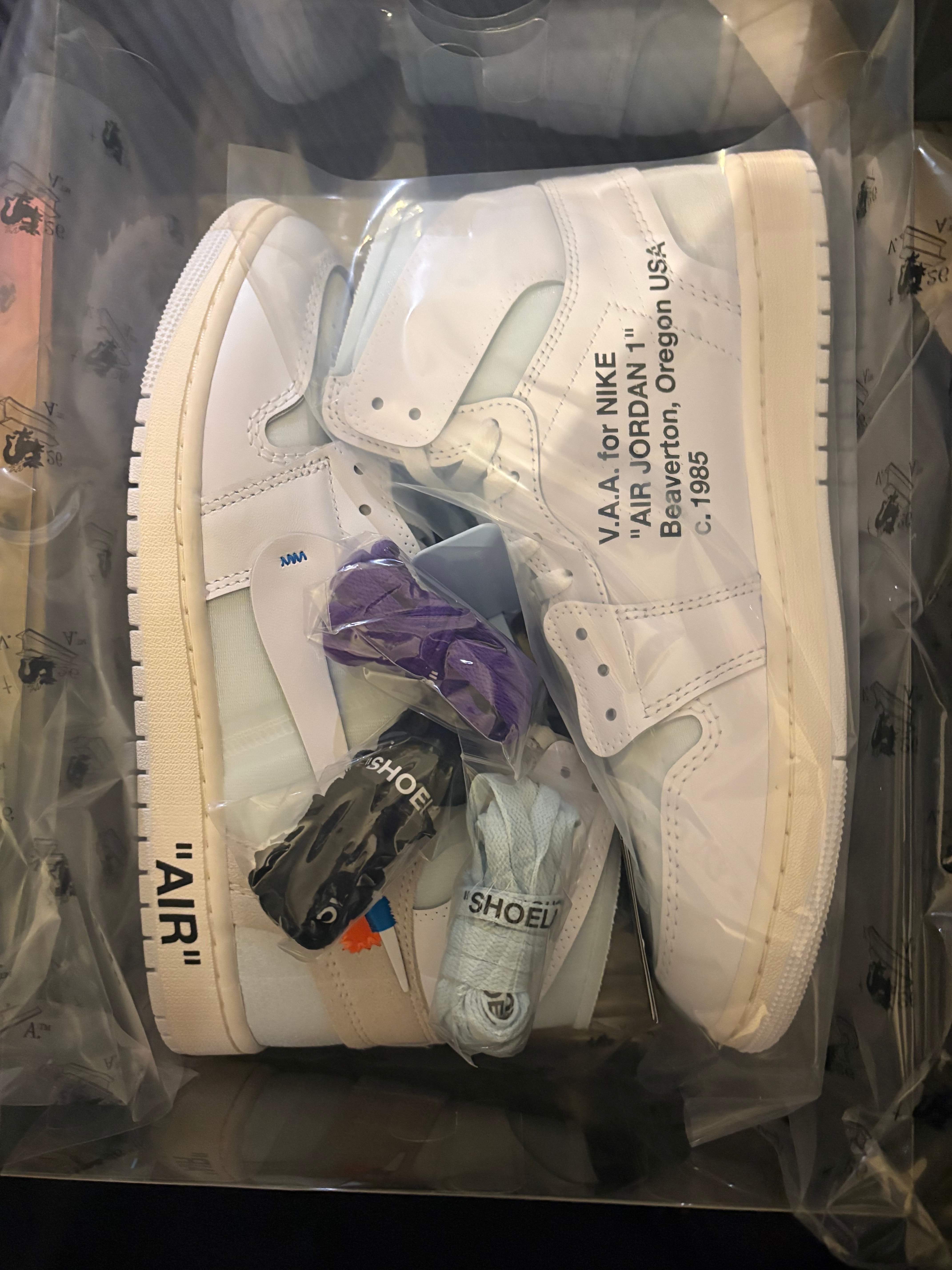 Virgil Abloh Archive (V.A.A.) × Nike Air Jordan 1 Retro High OG "Alaska"