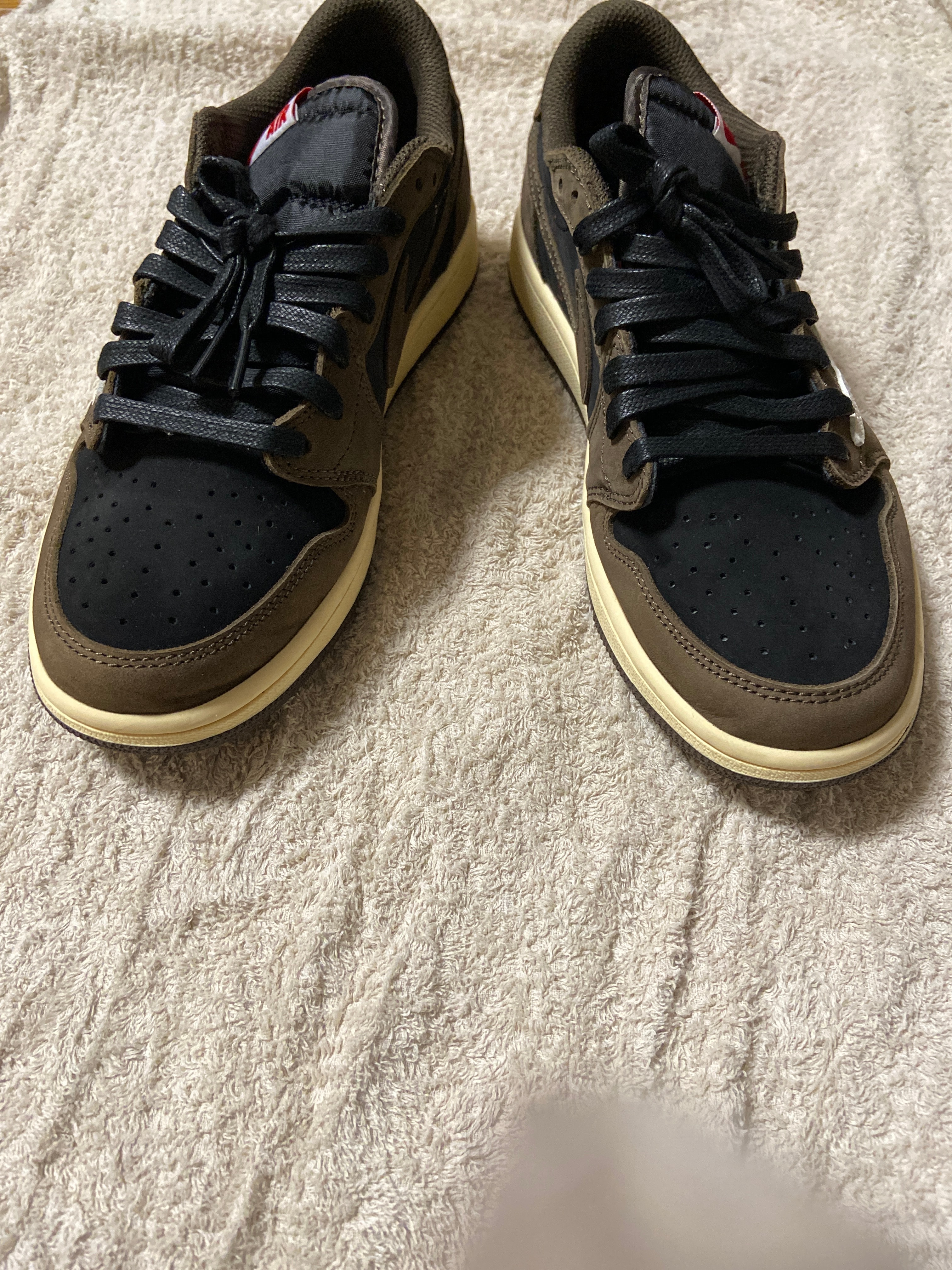 Travis Scott × Nike Air Jordan 1 Low OG SP-T  "Black/Dark Mocha"