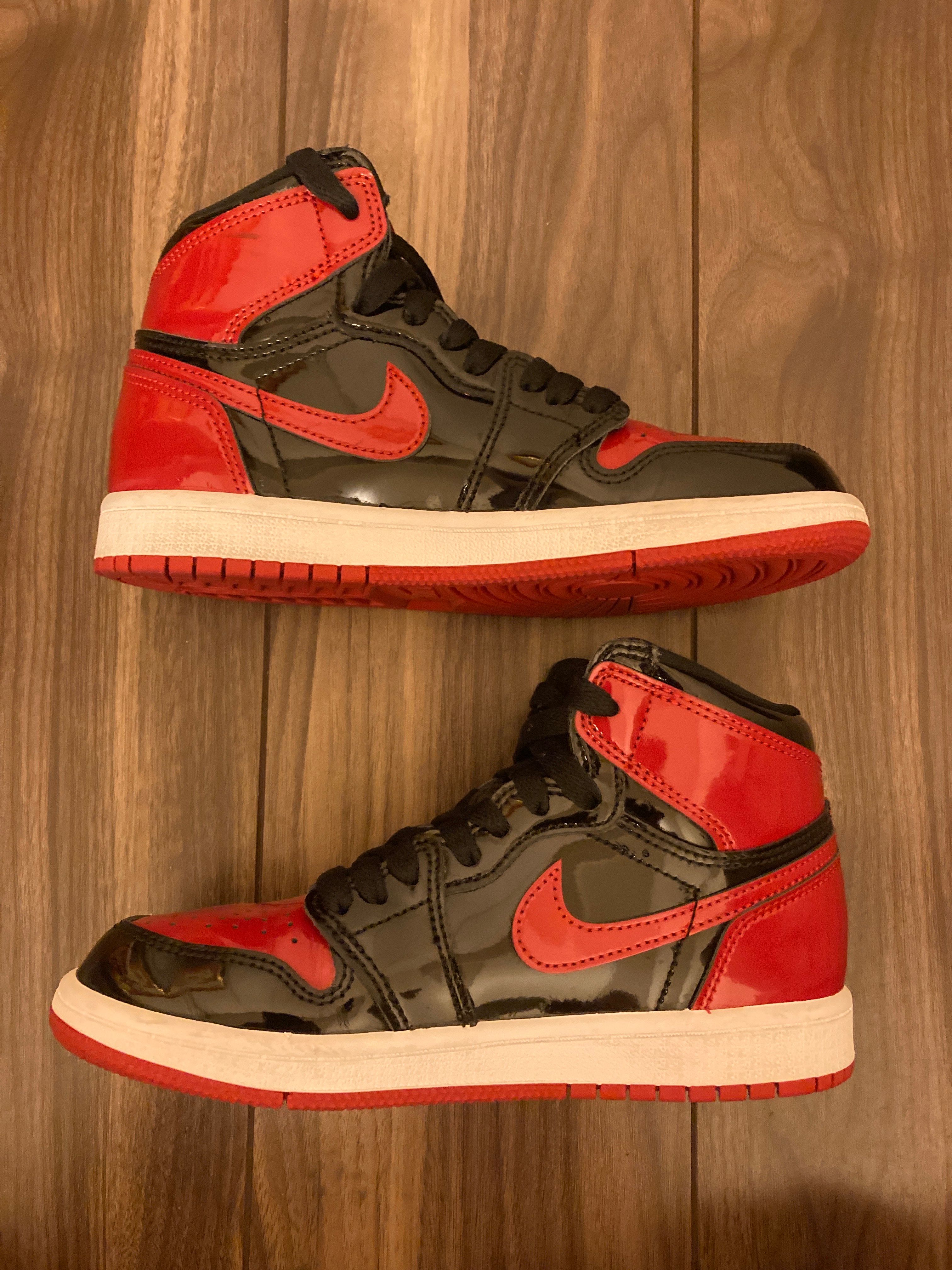 Nike PS Air Jordan 1 High OG "Patent Bred"