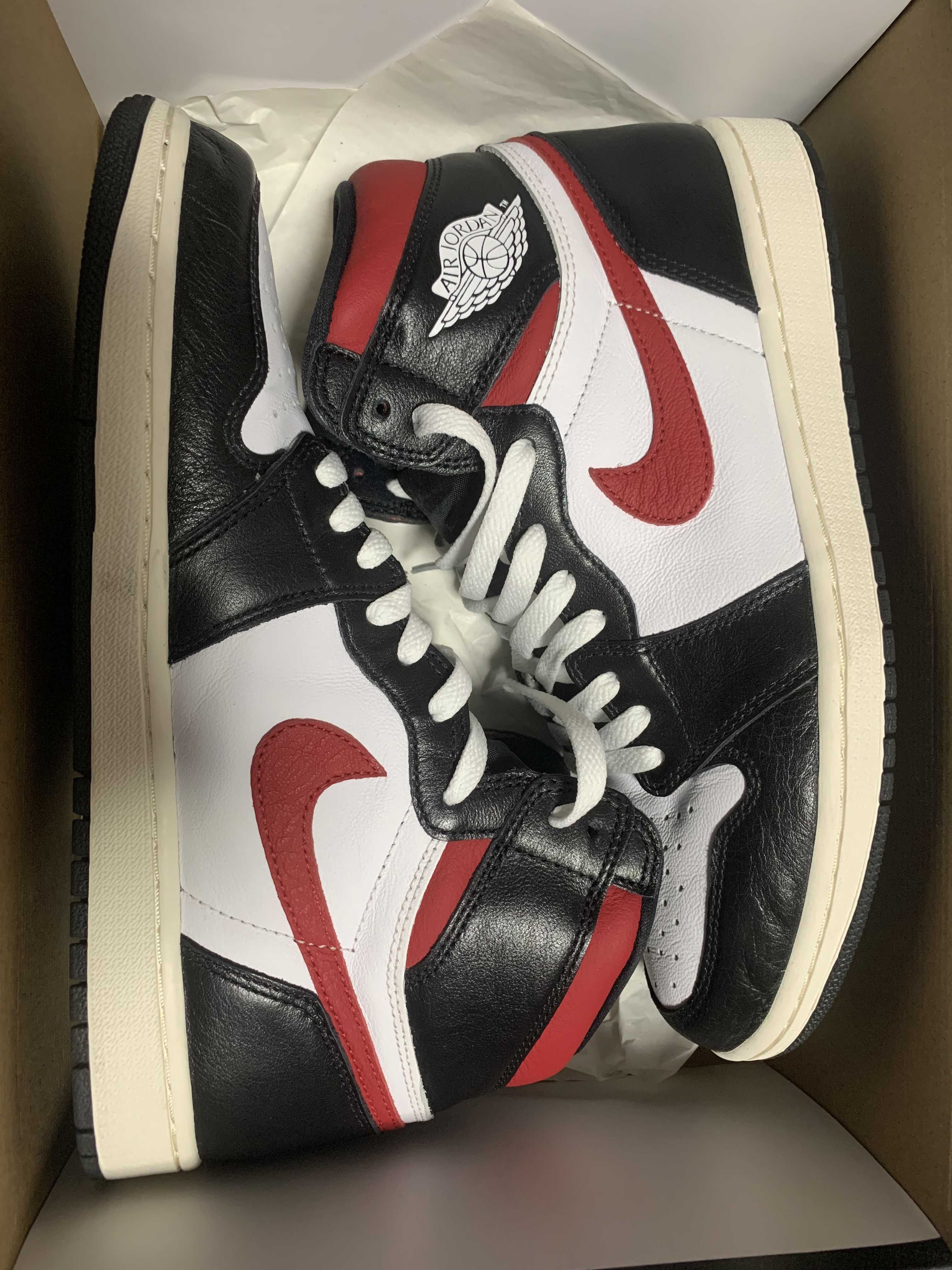 Nike Air Jordan 1 Retro High "Black/White/Sail/Gym Red"    