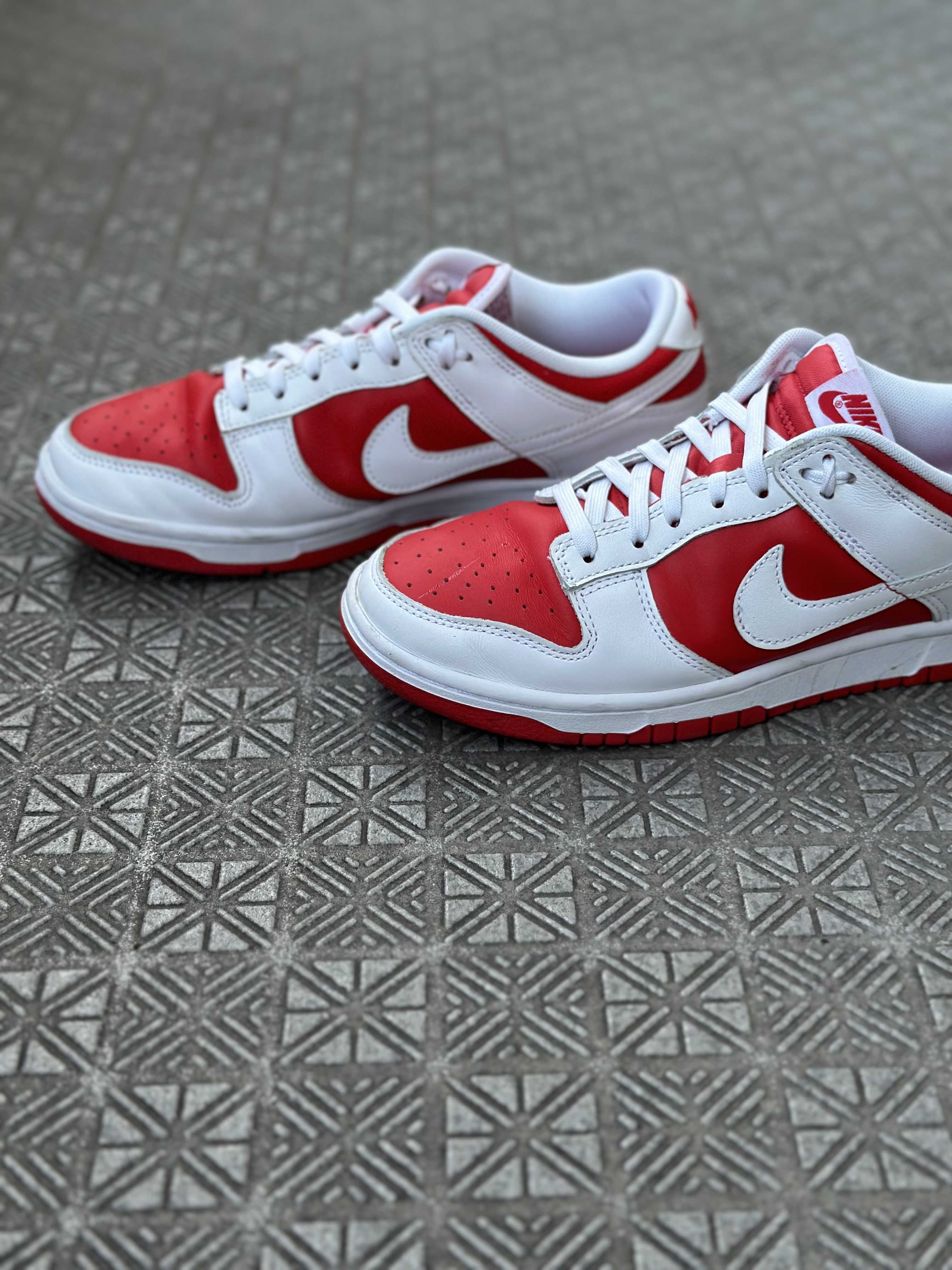 Nike Dunk Low Retro "Championship Red"