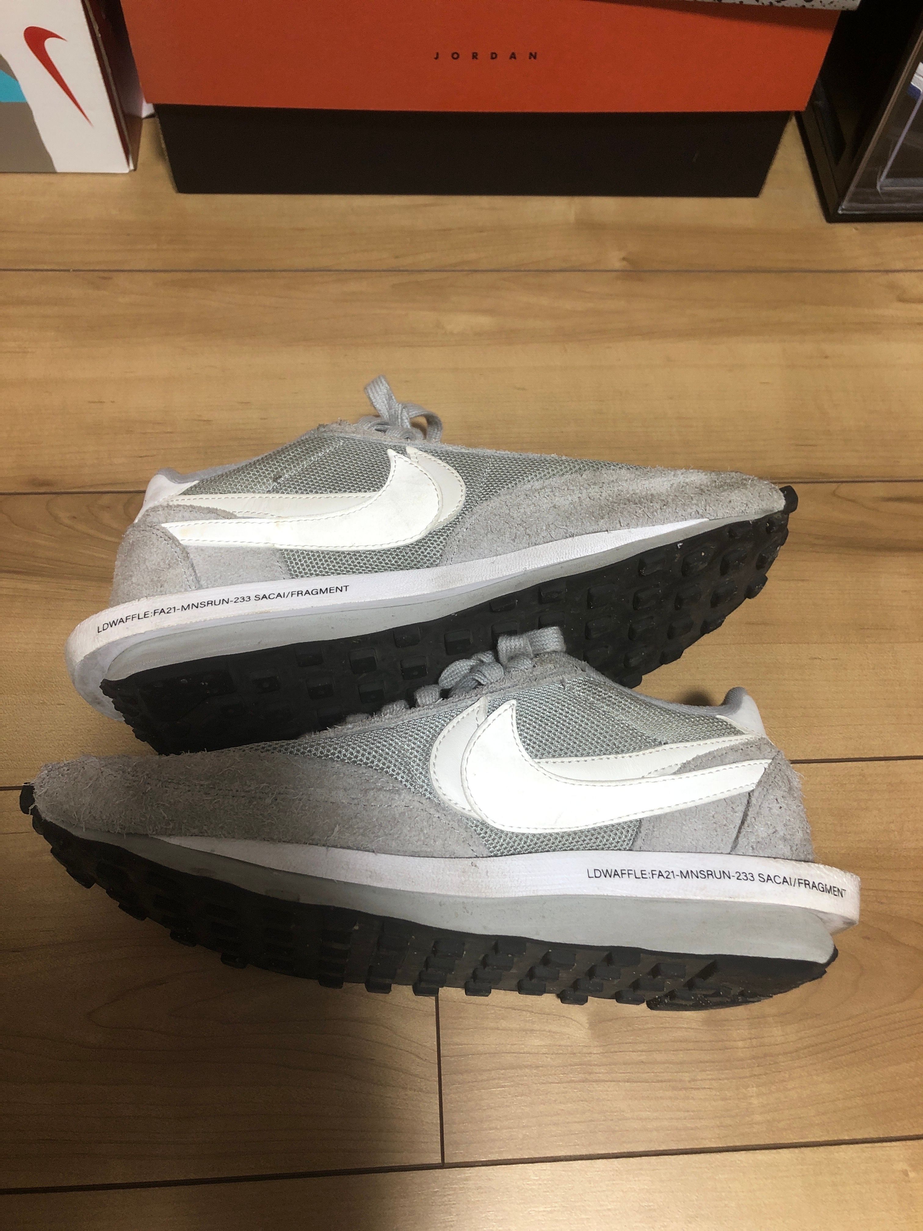Fragment × sacai × Nike LD Waffle "Light Smoke Grey"