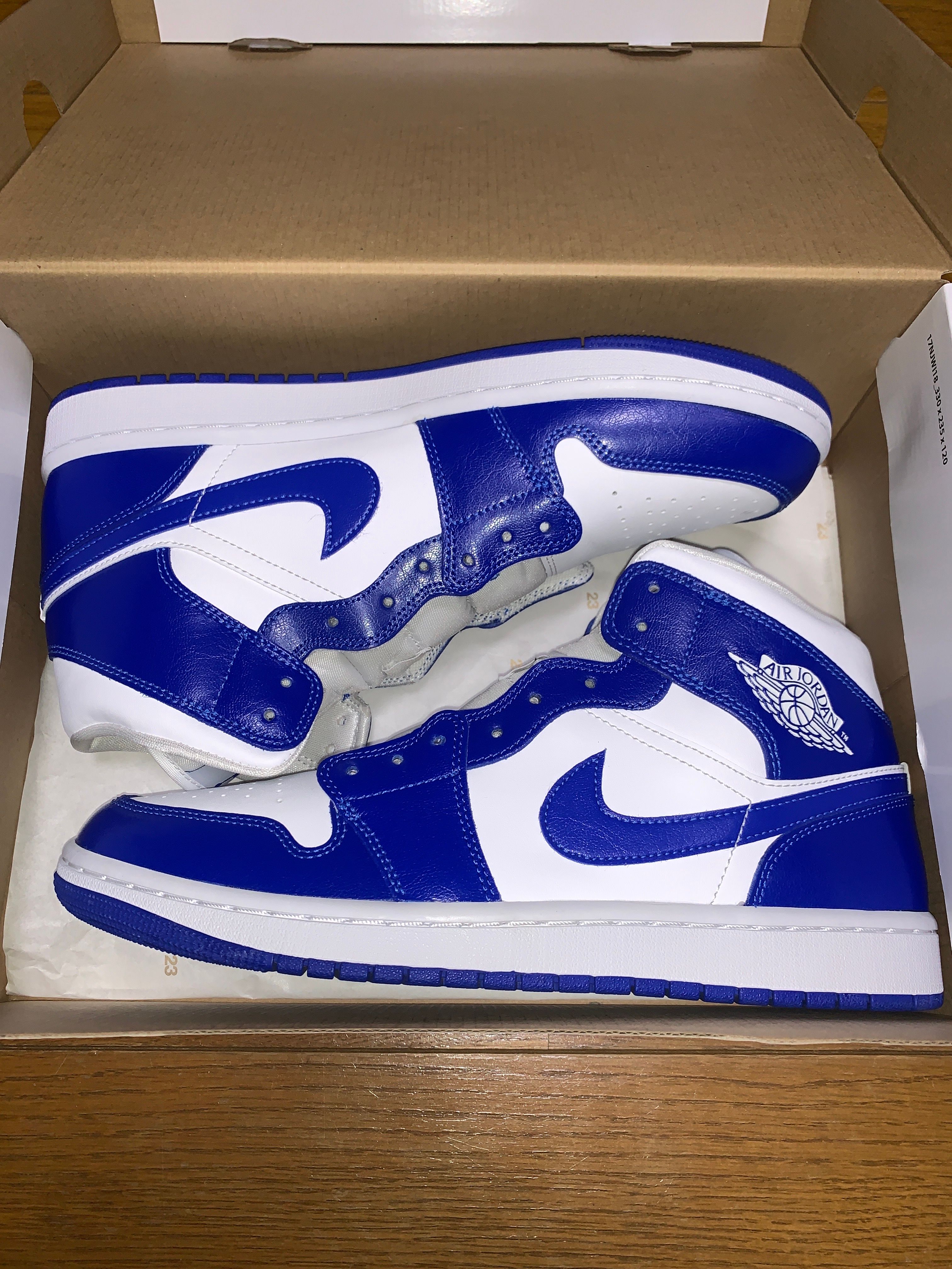 Nike Women's Air Jordan 1 Mid "Kentucky Blue"