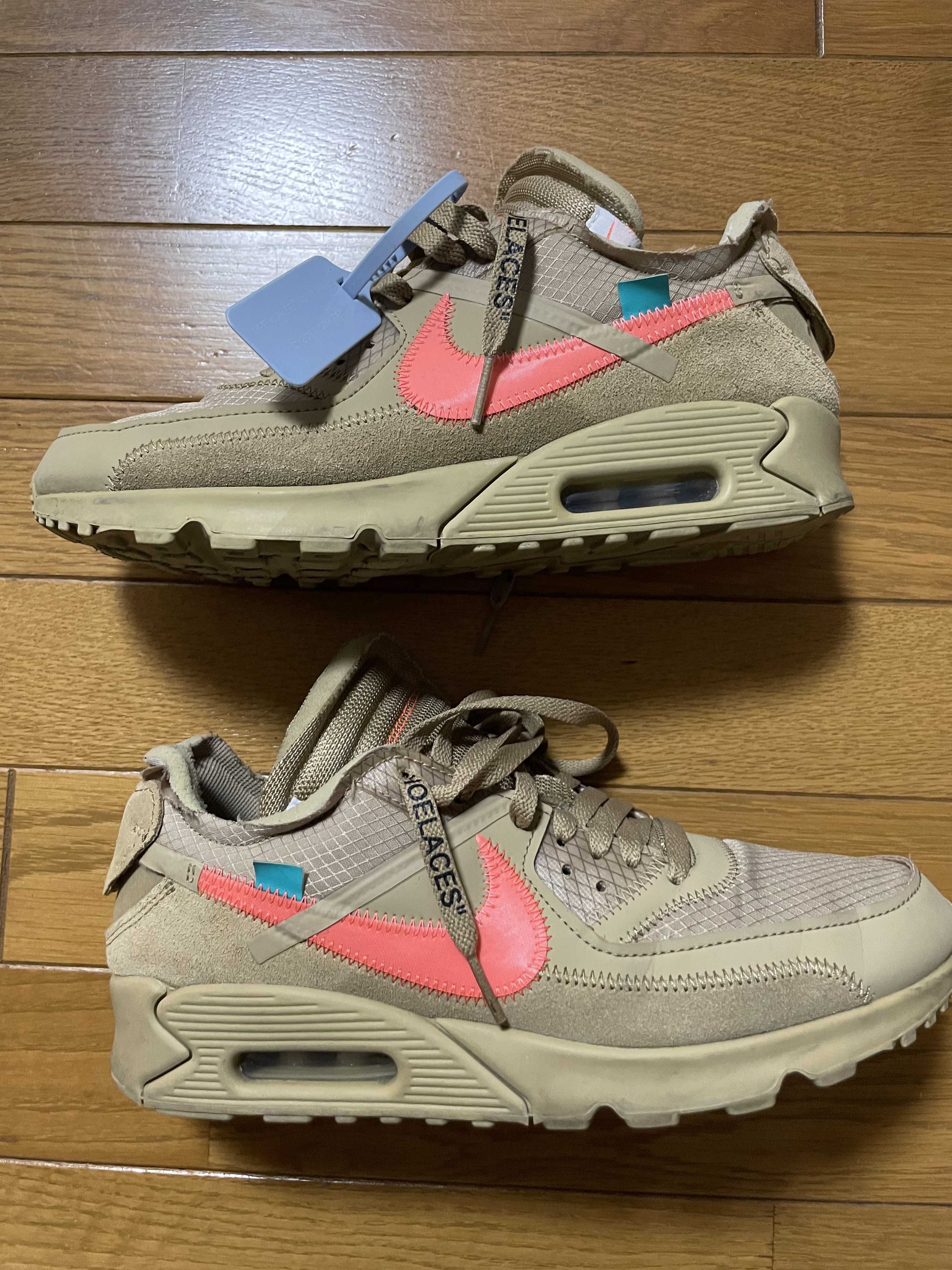 Off-White × Nike Air Max 90 "Desert Ore"