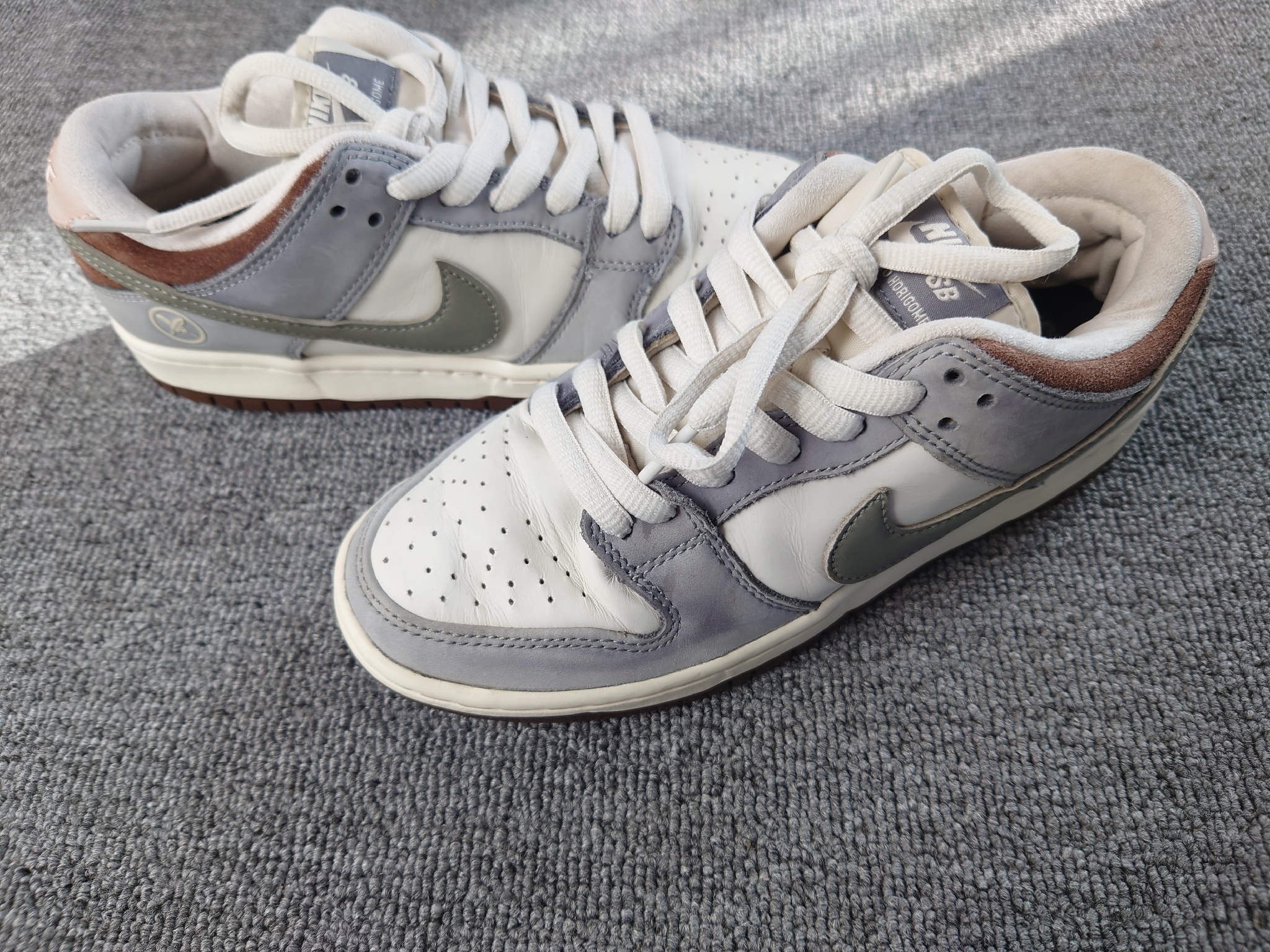 堀米 雄斗(Yuto Horigome) × Nike SB Dunk Low Pro QS "Wolf Grey"