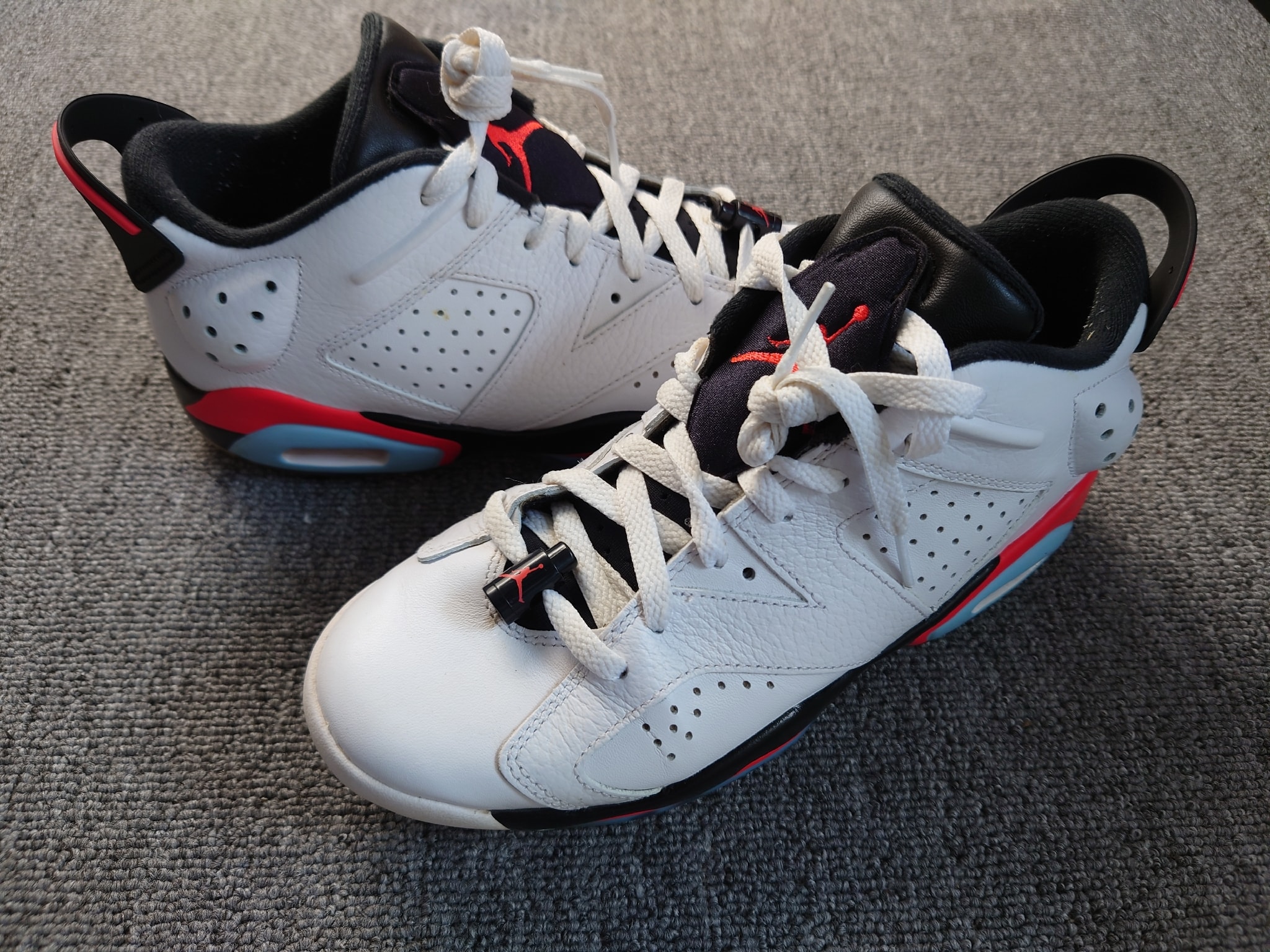 Nike Air Jordan 6 Low Golf "White Infrared"