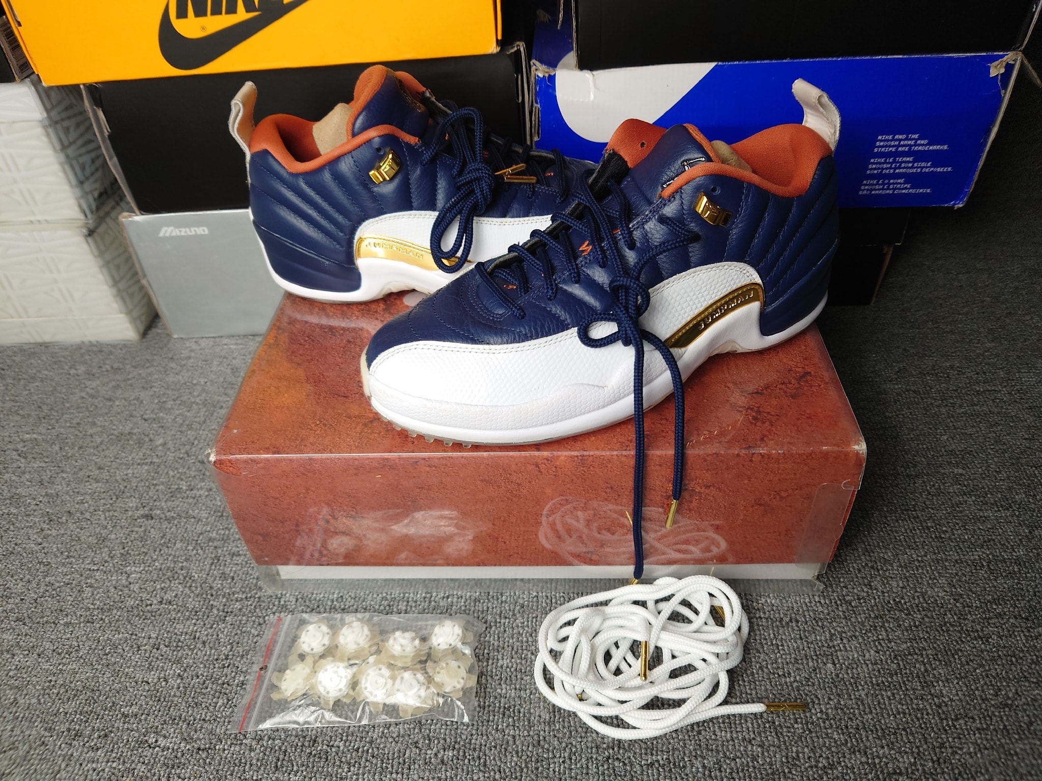 Eastside Golf × Nike Air Jordan 12 NRG "Midnight Navy"