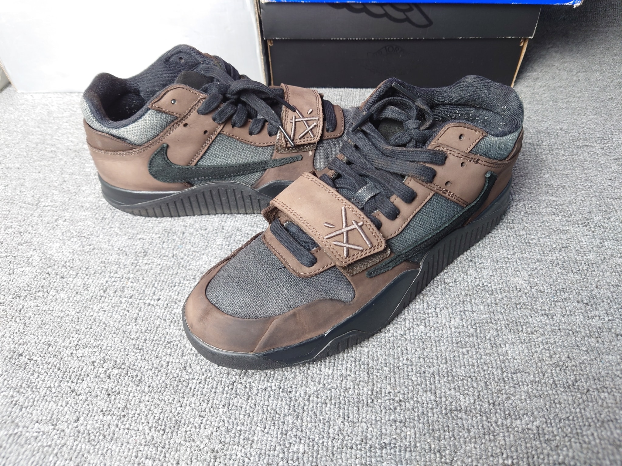 Travis Scott × Nike Jordan Jumpman Jack TR CJ1 T-Rexx "Black and Dark Mocha"