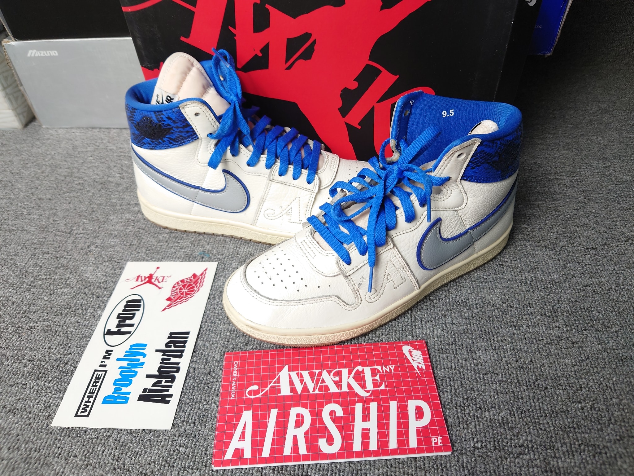 Awake NY × Nike Jordan Air Ship SP "Game Royal"