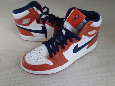 Eastside Golf × Nike Air Jordan 1 High Golf "Burnt Sunrise/Midnight Navy"