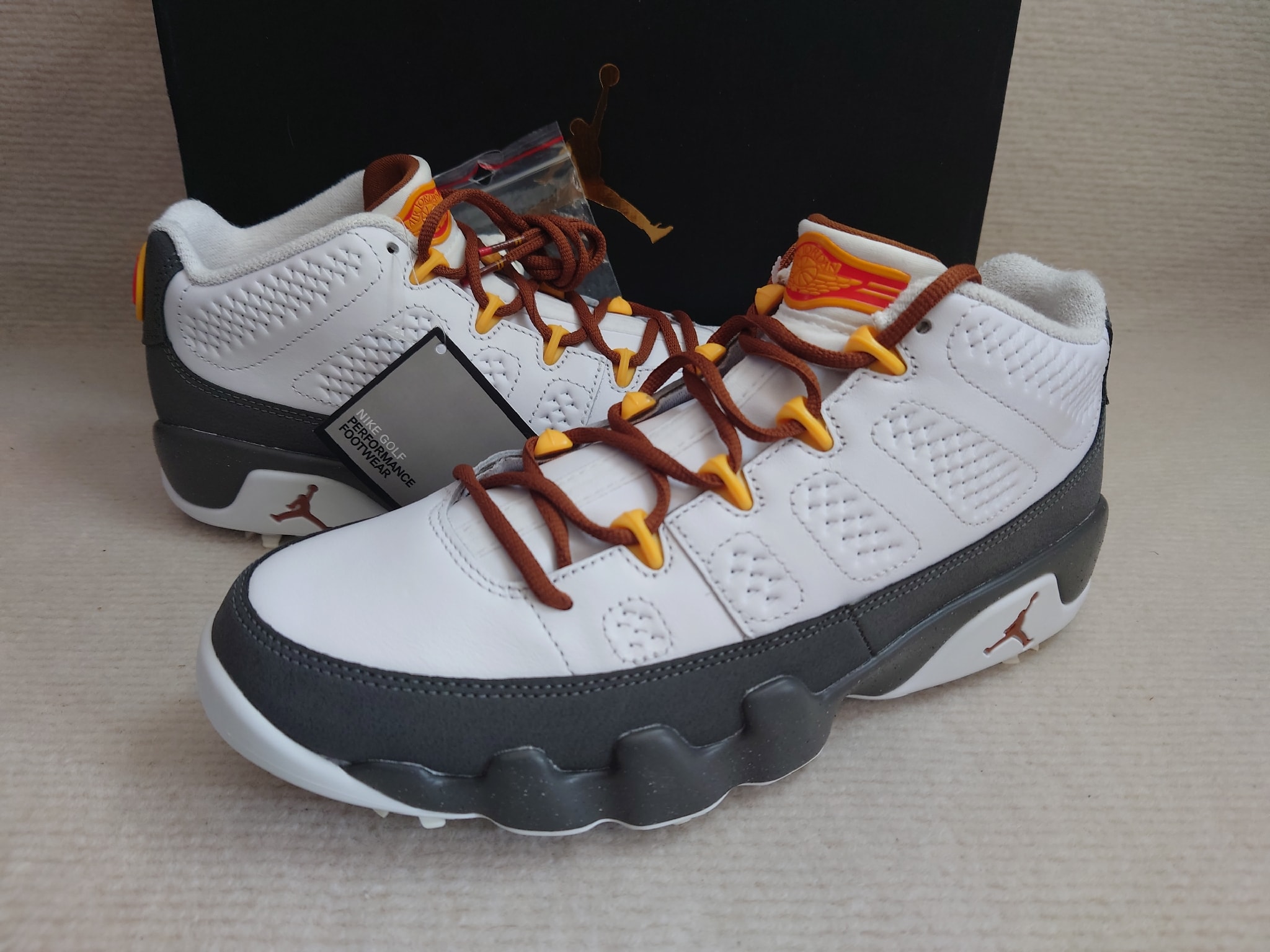 ナイキ　エアジョーダン9 　ゴルフシューズ 26.5 中古Air Jordan ナイキ エアジョーダン9 ロー ゴルフ 