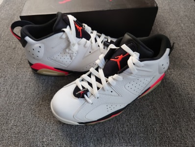 Nike Air Jordan 6 Low "Infrared/White"