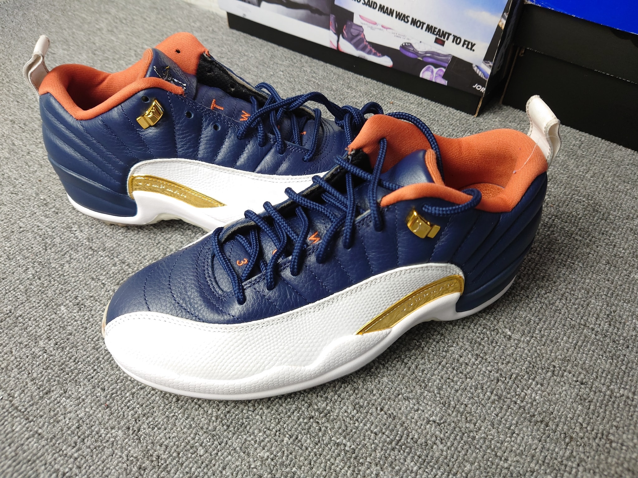 Eastside Golf × Nike Air Jordan 12 NRG "Midnight Navy"