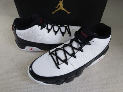 Nike Air Jordan 9 Golf "White/Black/True Red"