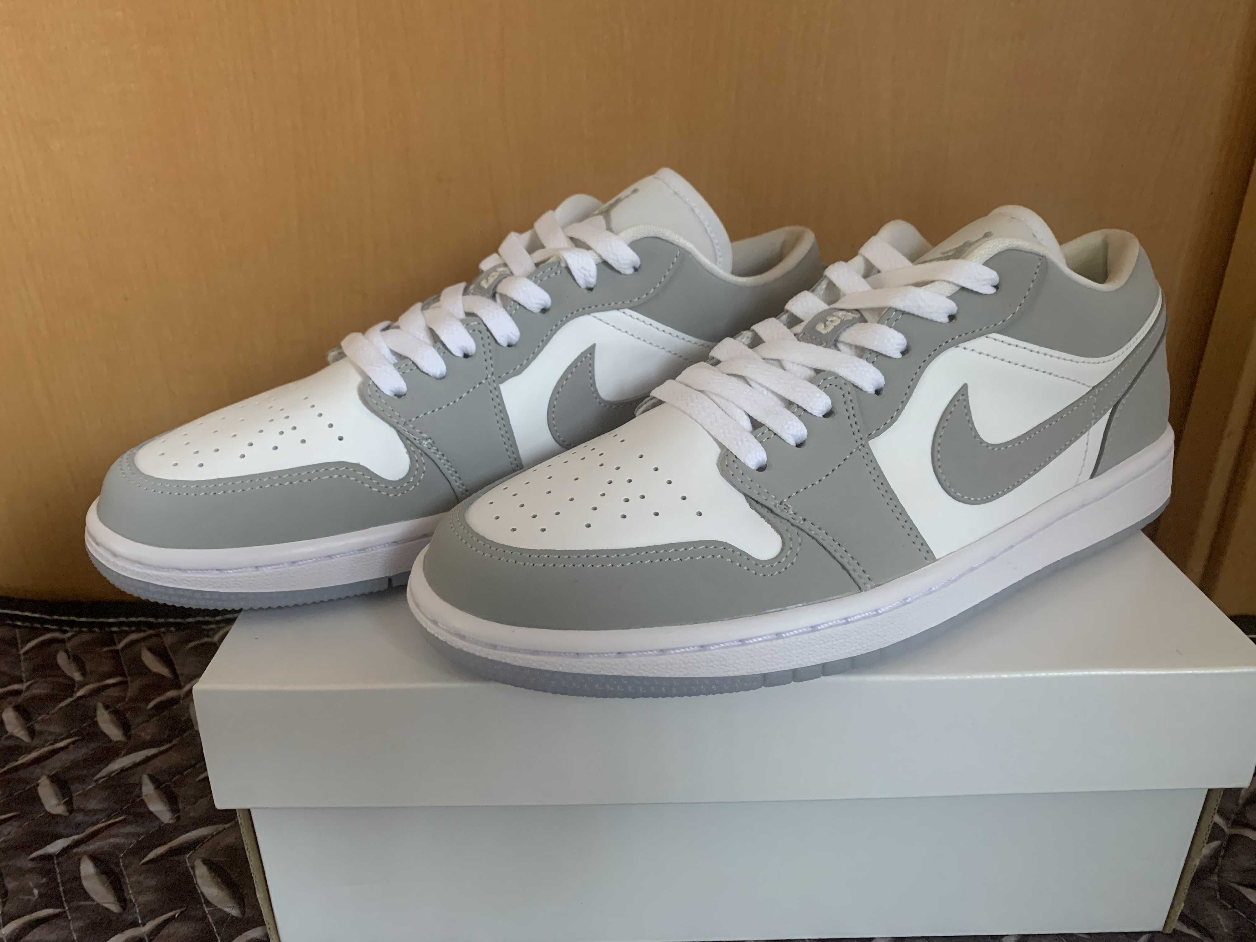 Nike Women's Air Jordan 1 Low "Wolf Grey"