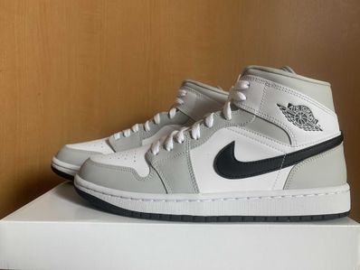 Nike Women's Air Jordan 1 Mid "Grey Fog/White/Black"