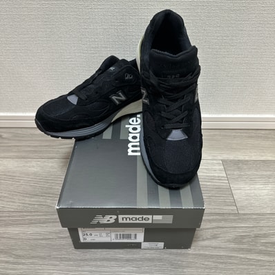 New Balance 992 Made in USA "Black"