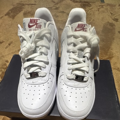 Nike Women's Air Force 1 '07 LX "White/Cool Grey/Multi Color"