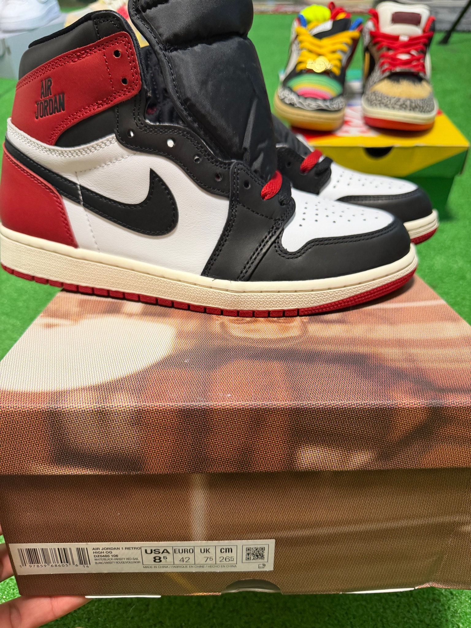 Nike Air Jordan 1 Retro High OG "Black Toe Reimagined"