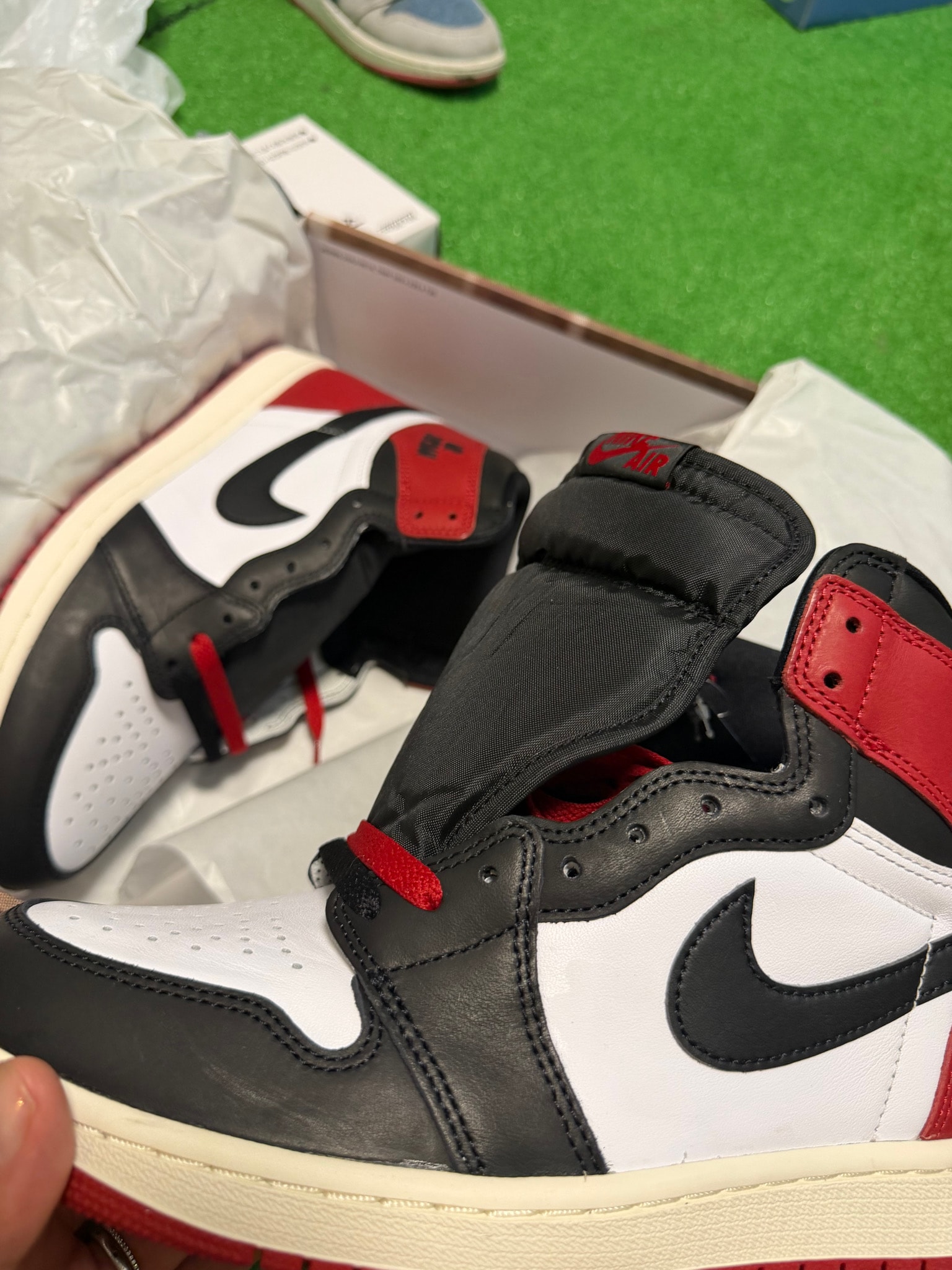 Nike Air Jordan 1 Retro High OG "Black Toe Reimagined"