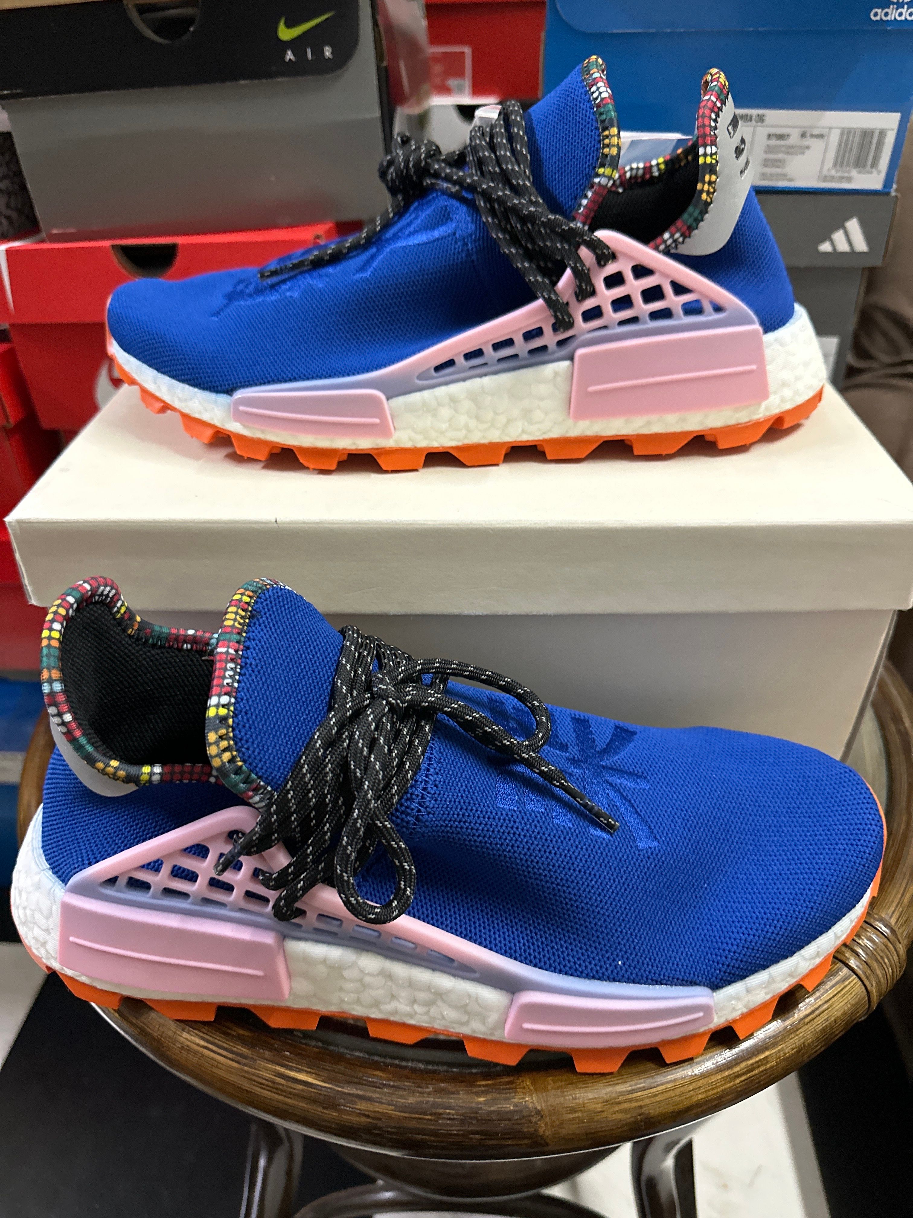 Pharrell Williams × adidas NMD HU "INSPIRATION PACK BLUE"