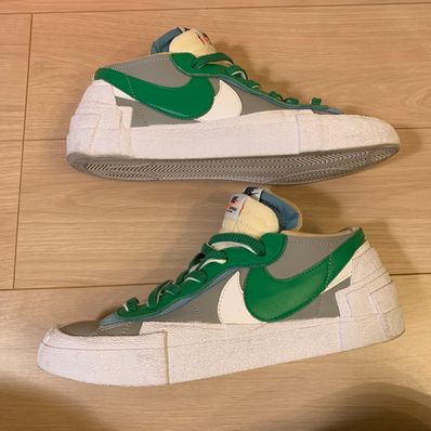 sacai × Nike Blazer Low "Classic Green"