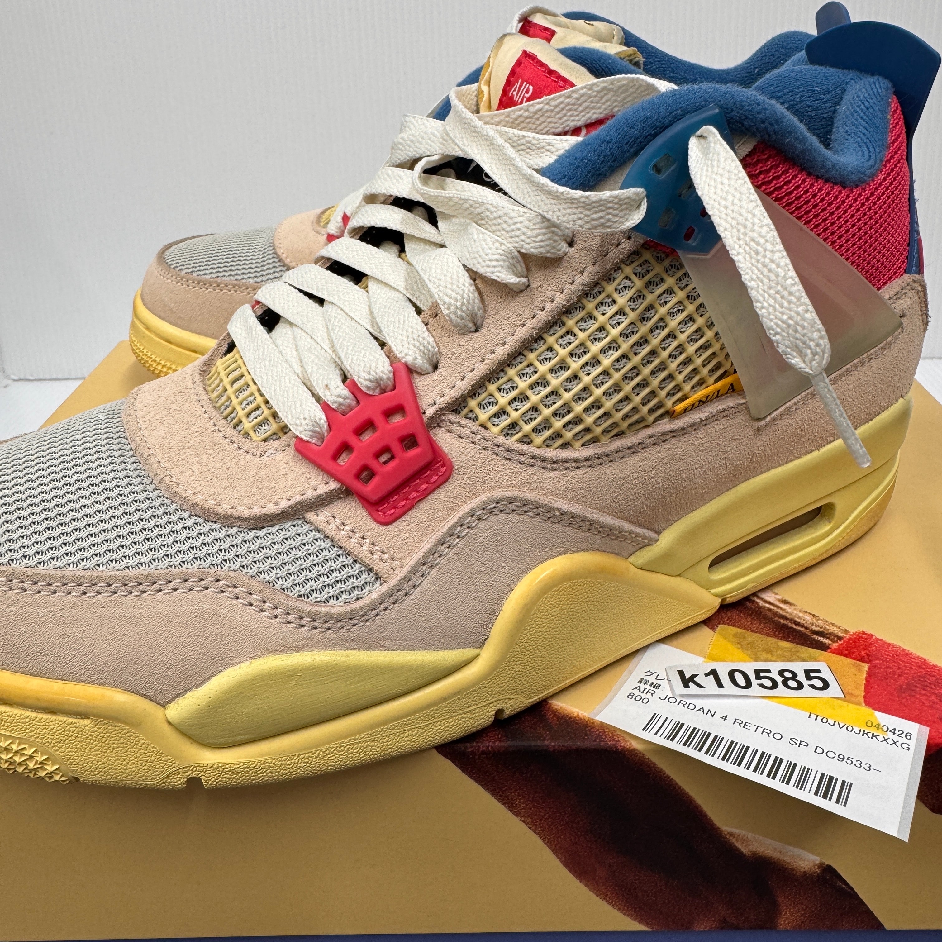 UNION × Nike Air Jordan 4 SP "Guava Ice/Light Fusion Red"