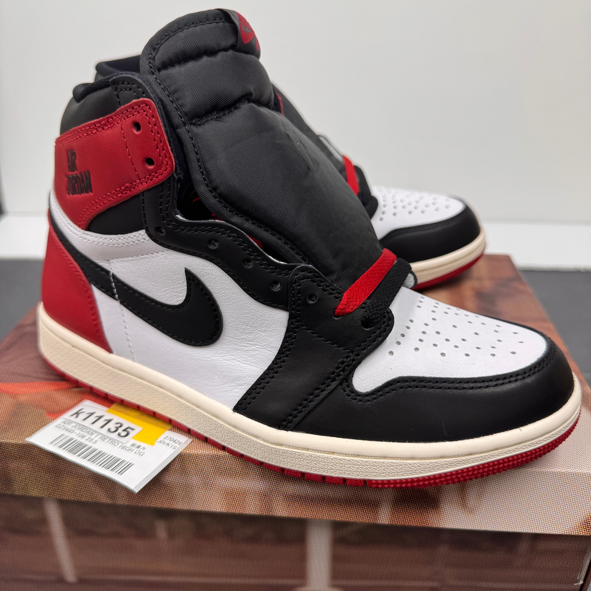 Nike Air Jordan 1 Retro High OG "Black Toe Reimagined"