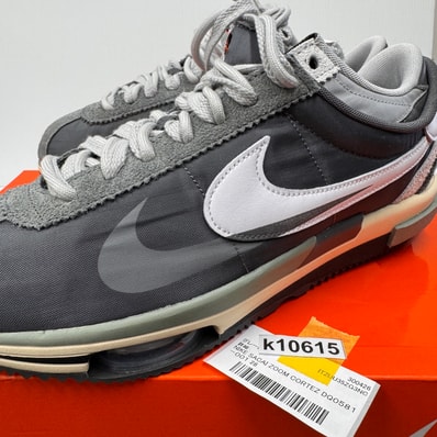 sacai × Nike Zoom Cortez "Iron Grey"
