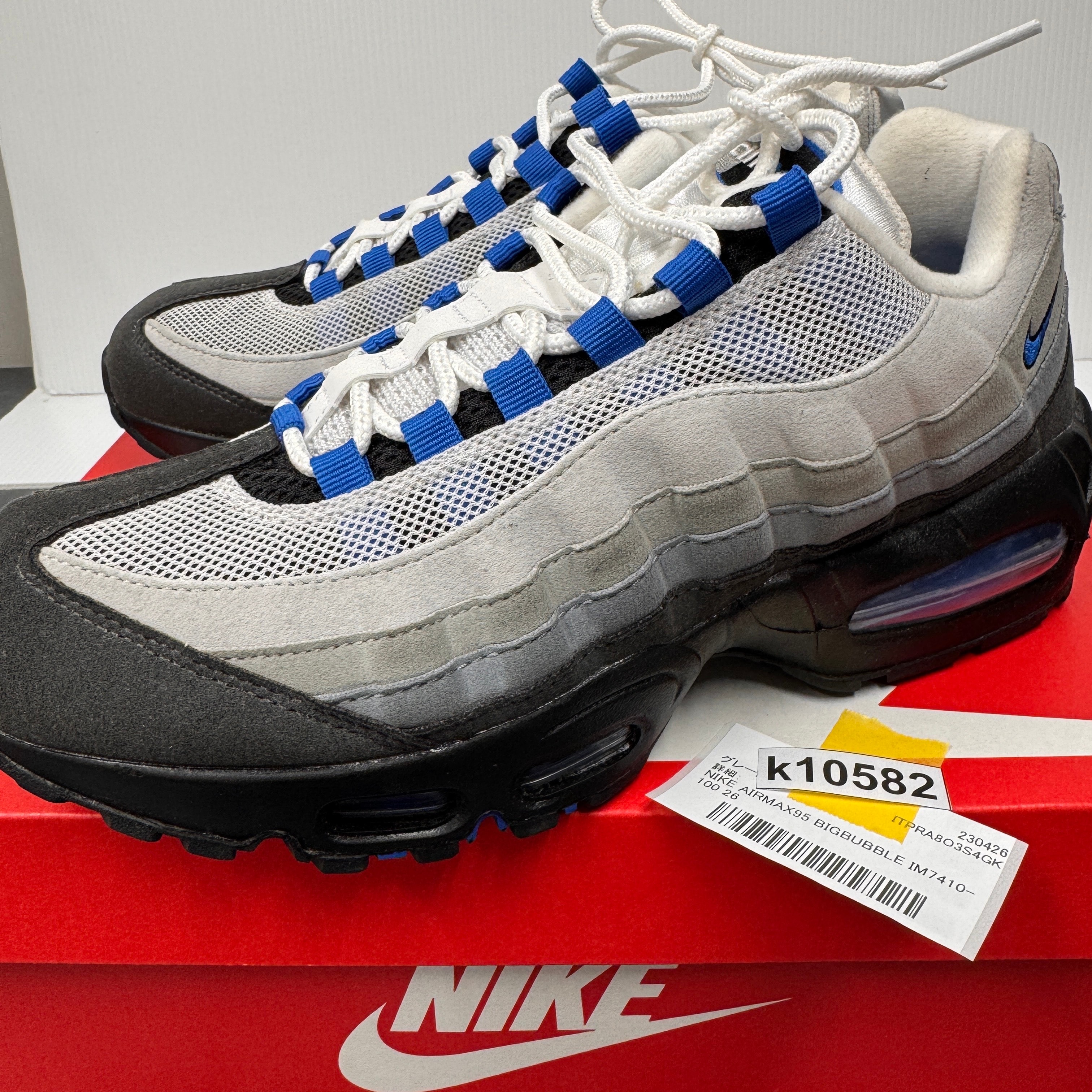 Nike Air Max 95 OG Big Bubble "Cool Grey/Blue Spark"