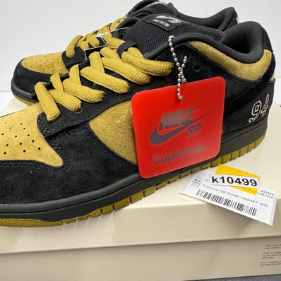 Supreme × Nike SB Dunk Low "Camper Green" (Asia Exclusive) (25FW Week2)