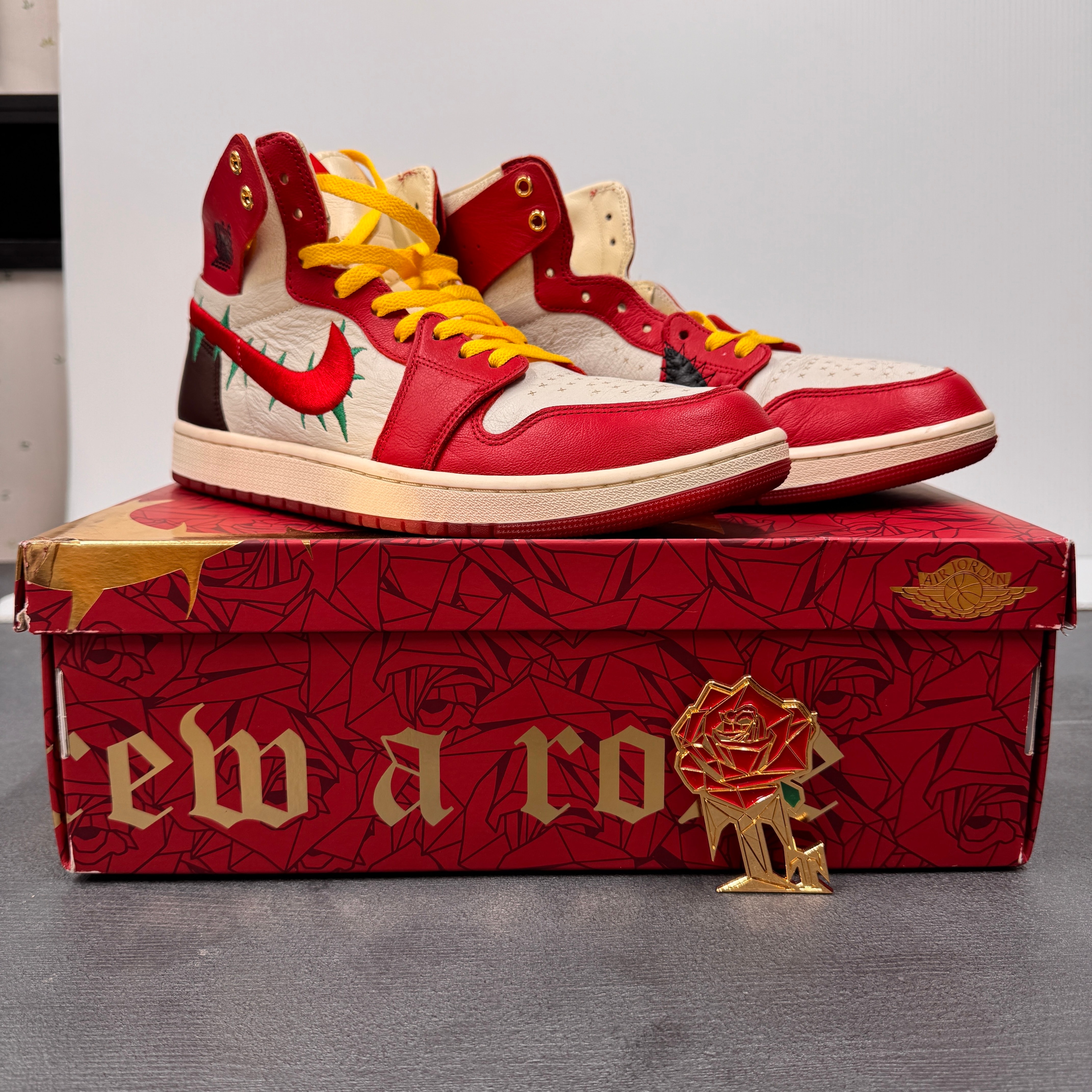 Teyana Taylor × Nike Women's Air Jordan 1 High Zoom CMFT 2 "Gym Red"