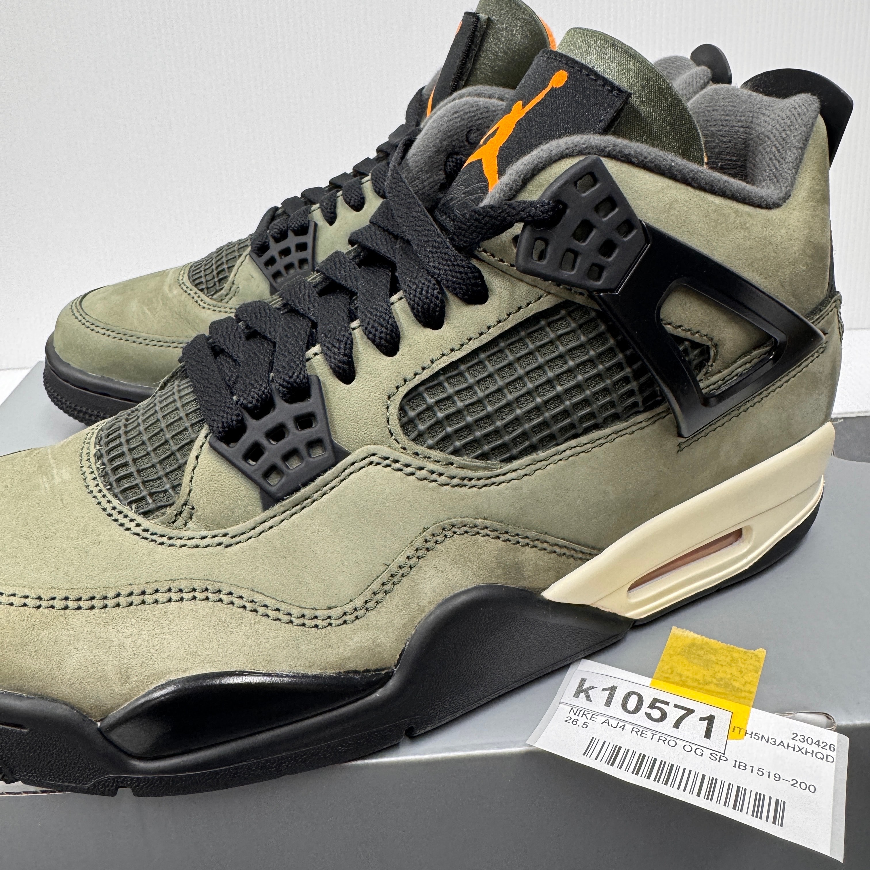 UNDEFEATED × Nike Air Jordan 4 Retro "Deep Green" (2025)