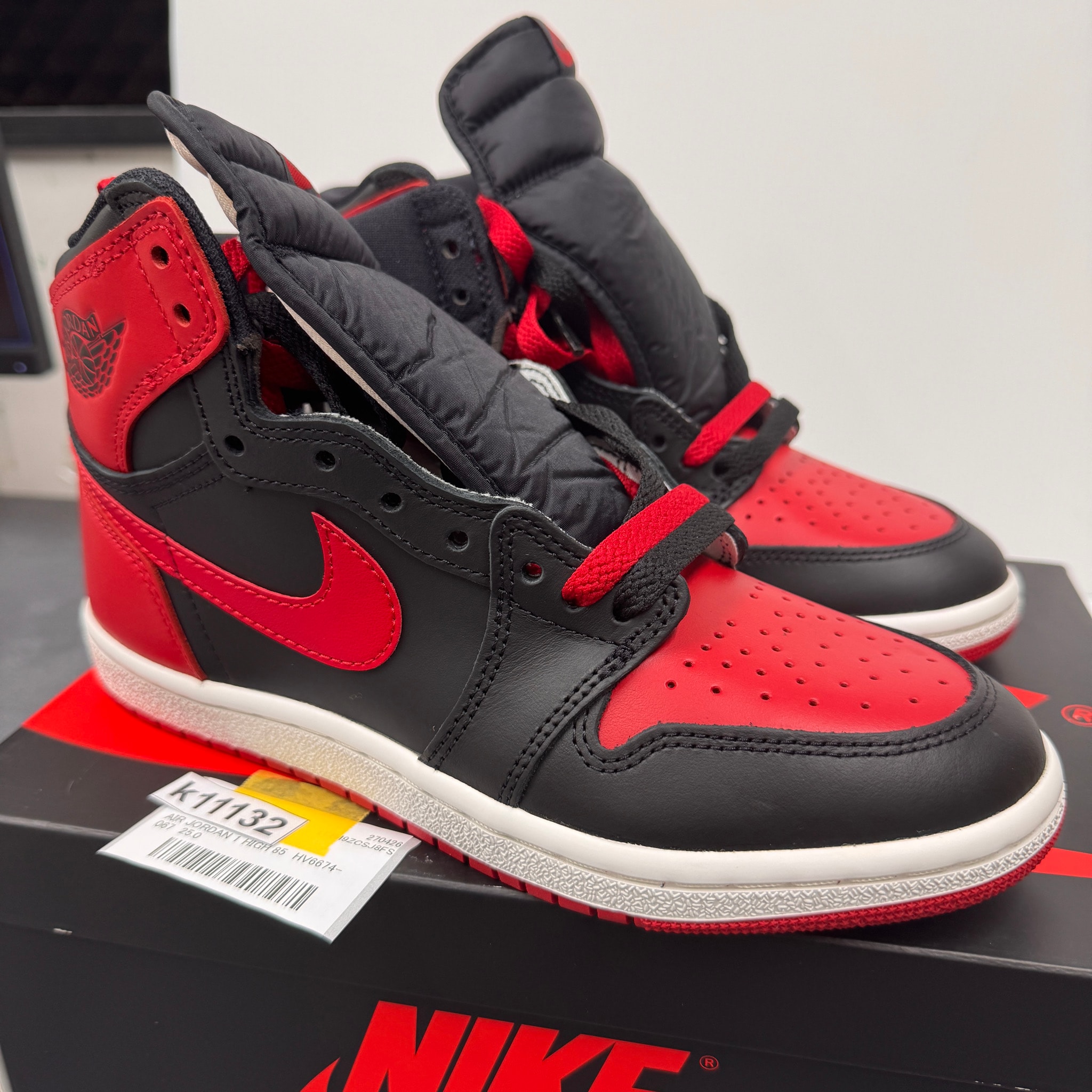 Nike Air Jordan 1 High 85 "Bred" (2025)