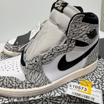 Nike Air Jordan 1 High OG "White Cement/Safari"