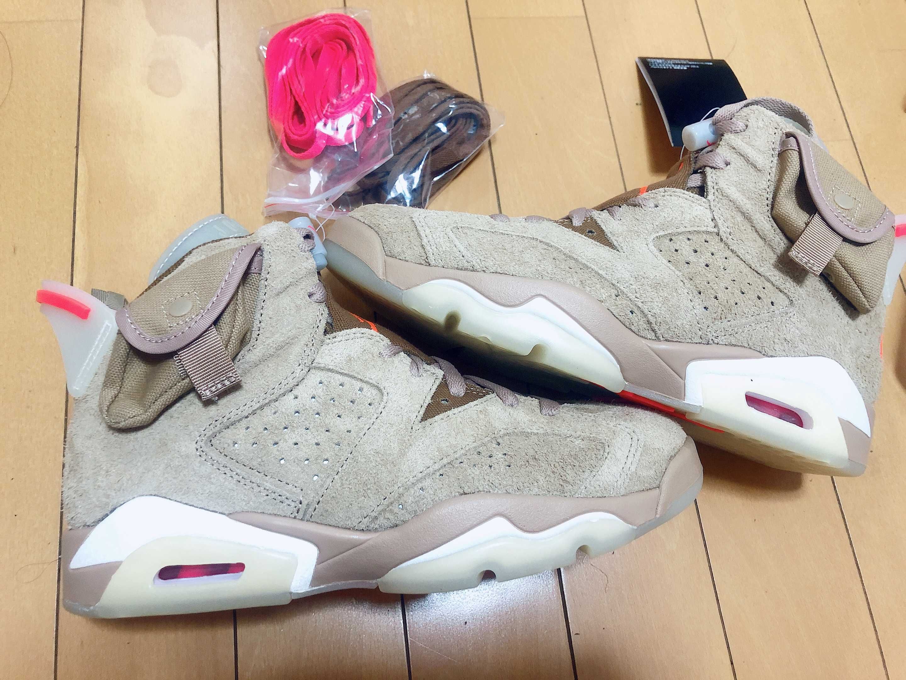 Travis Scott × Nike Air Jordan 6 "British Khaki"