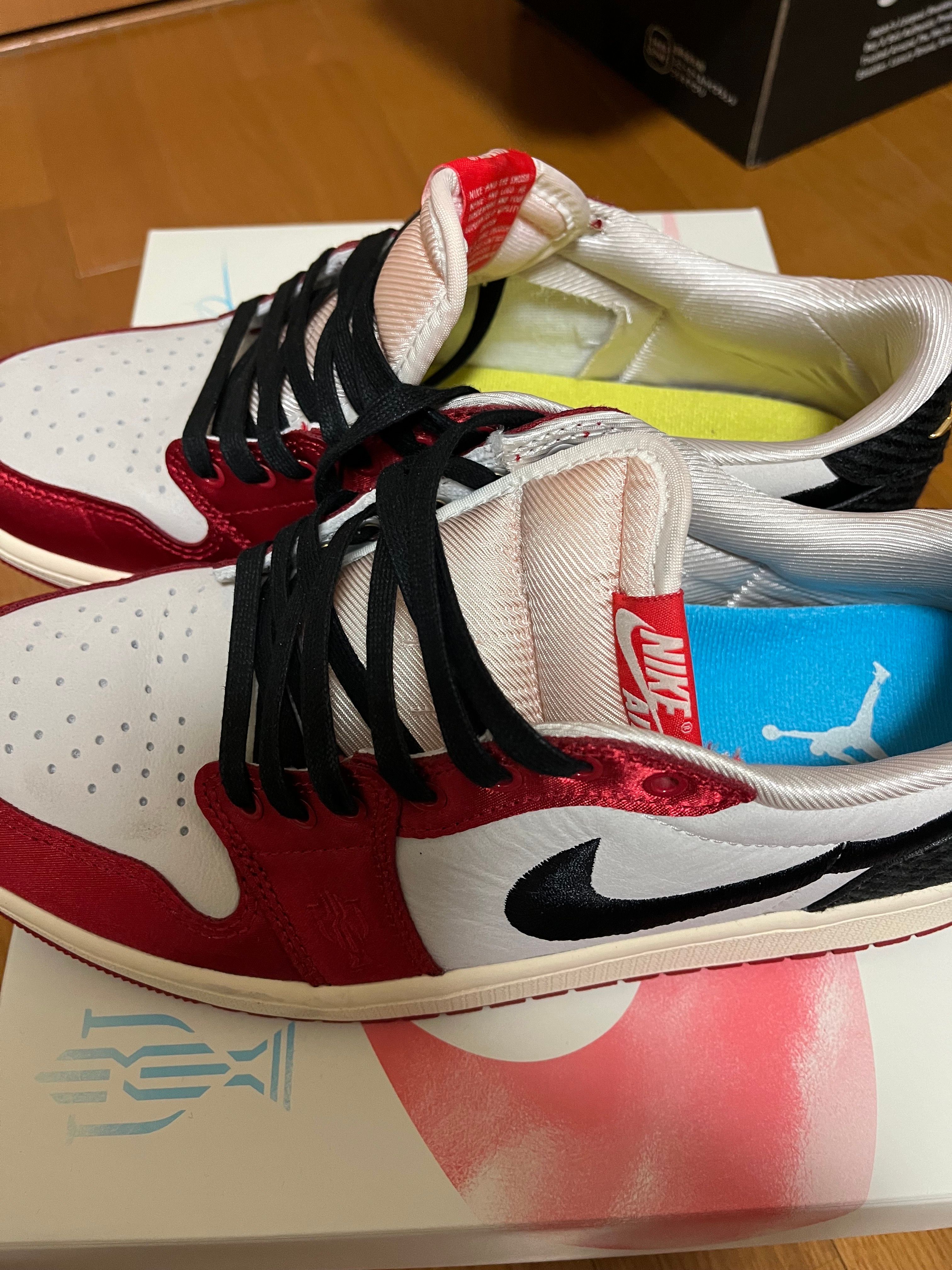 Trophy Room × Nike Air Jordan 1 Low OG "Sail and Varsity Red"
