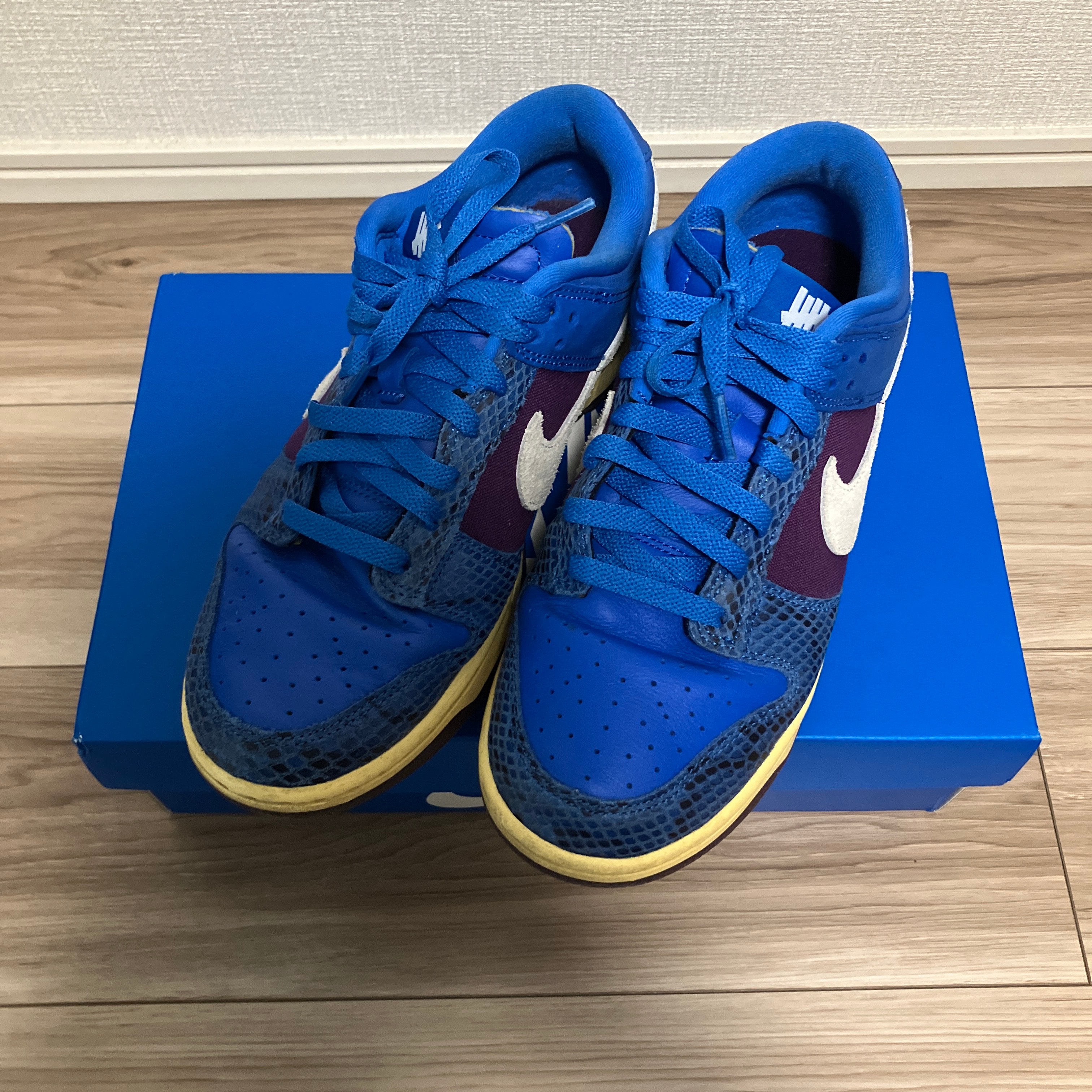 UNDEFEATED × Nike Dunk Low SP "Royal"