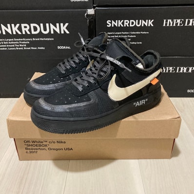 Off-White × Nike Air Force 1 Low "Black"
