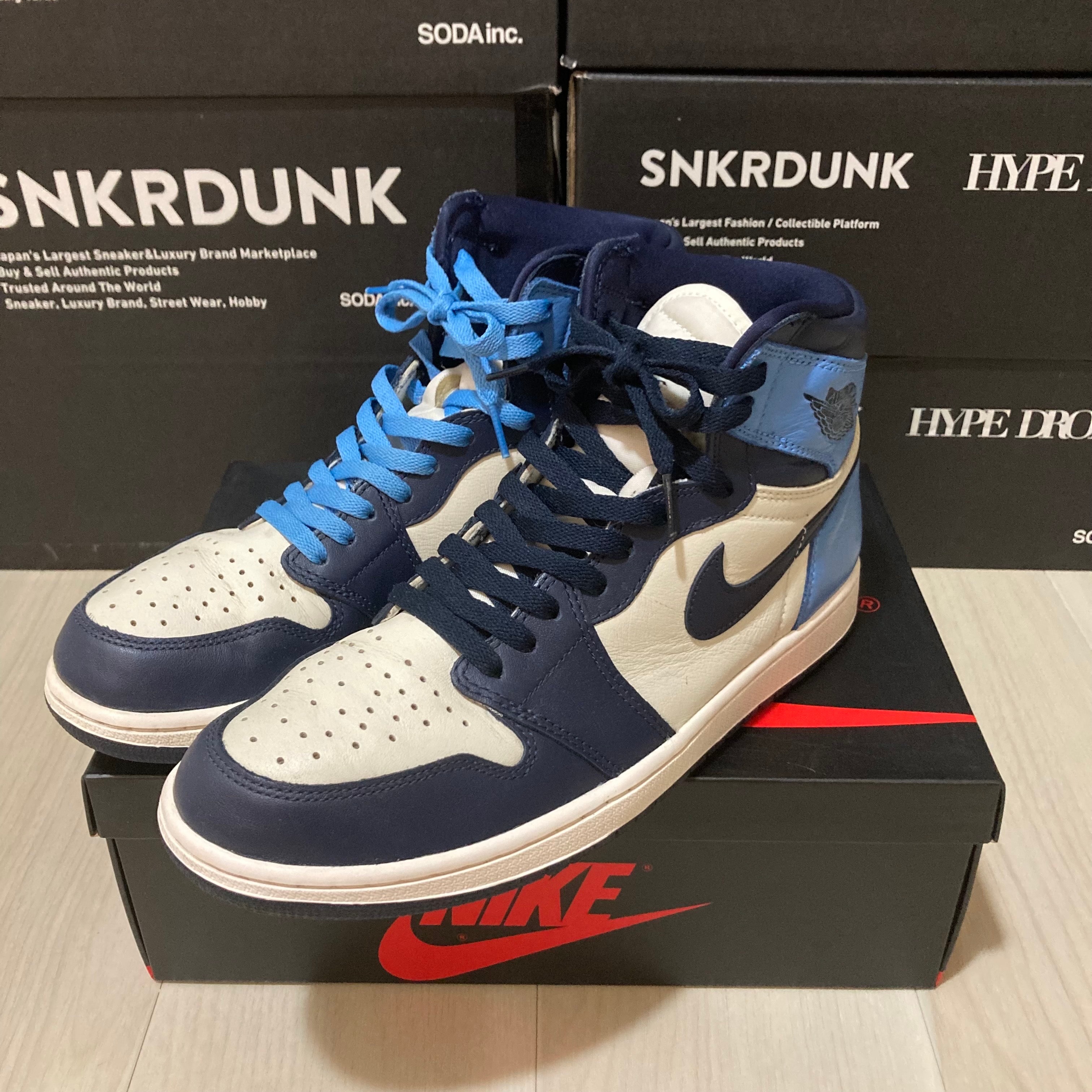Nike Air Jordan 1 Retro High OG "Obsidian/University Blue"