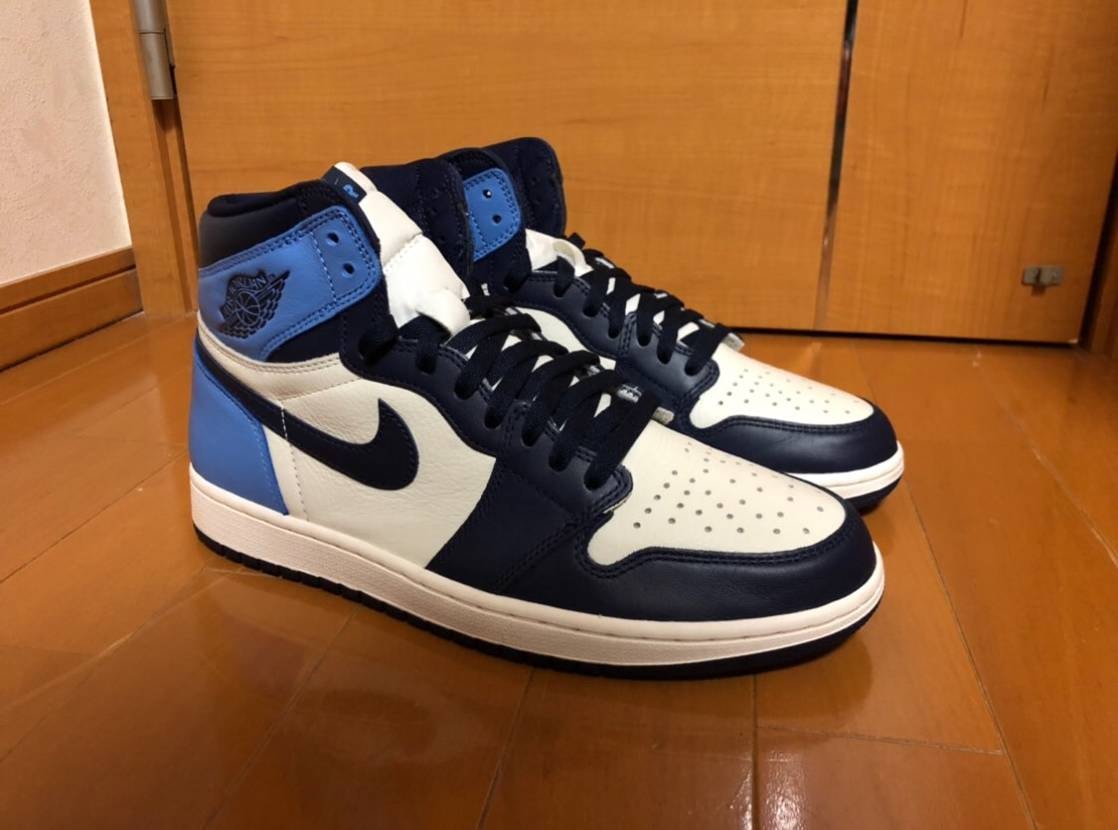 Nike Air Jordan 1 Retro High OG "Obsidian/University Blue"