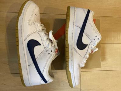 Nike SB Dunk Low "Orange Label White Navy"