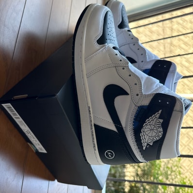 fragment design × UNION × Nike Air Jordan 1 Retro High OG "Black/White"